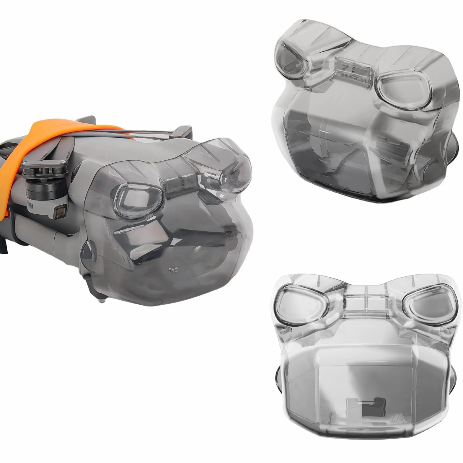 Osłona na gimbal do DJI Mini 5 Pro, pyłoszczelna, odporna na zarysowania osłona obiektywu aparatu, kaptur, osłona gimbala, kompatybilna z akcesoriami do dronów DJI Mini 5 Pro