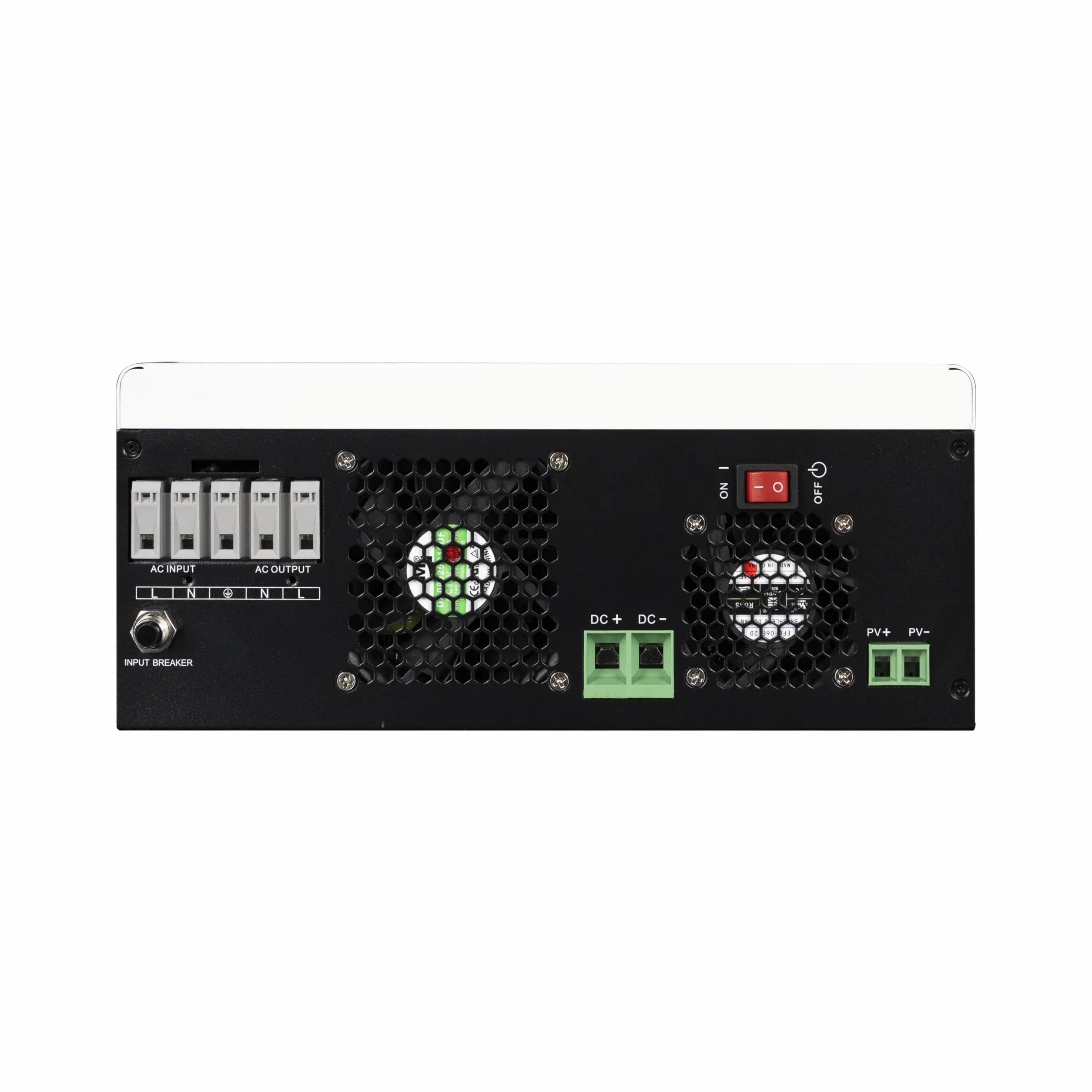 Hybrid Solarny Inwerter 3000W 24V Czysta Sinusoidalna Falownik Poza siecią 3KW Zintegrowany MPPT 60A regulator ładowania słonecznego dla Domowego Układu Słonecznego