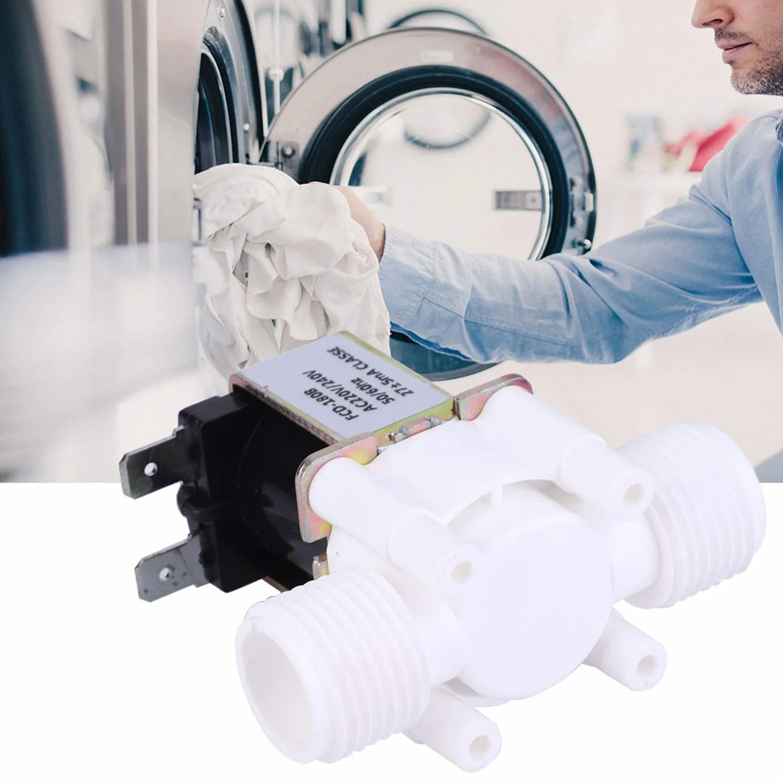 Zawór Elektromagnetyczny z prowadnicą (jednokierunkowy) Zawór Elektromagnetyczny z prowadnicą (jednokierunkowy) G1 2 Nc Elektromagnetyczny Zawór Elektryczny z Tworzywa Sztucznego (AC220-240V)