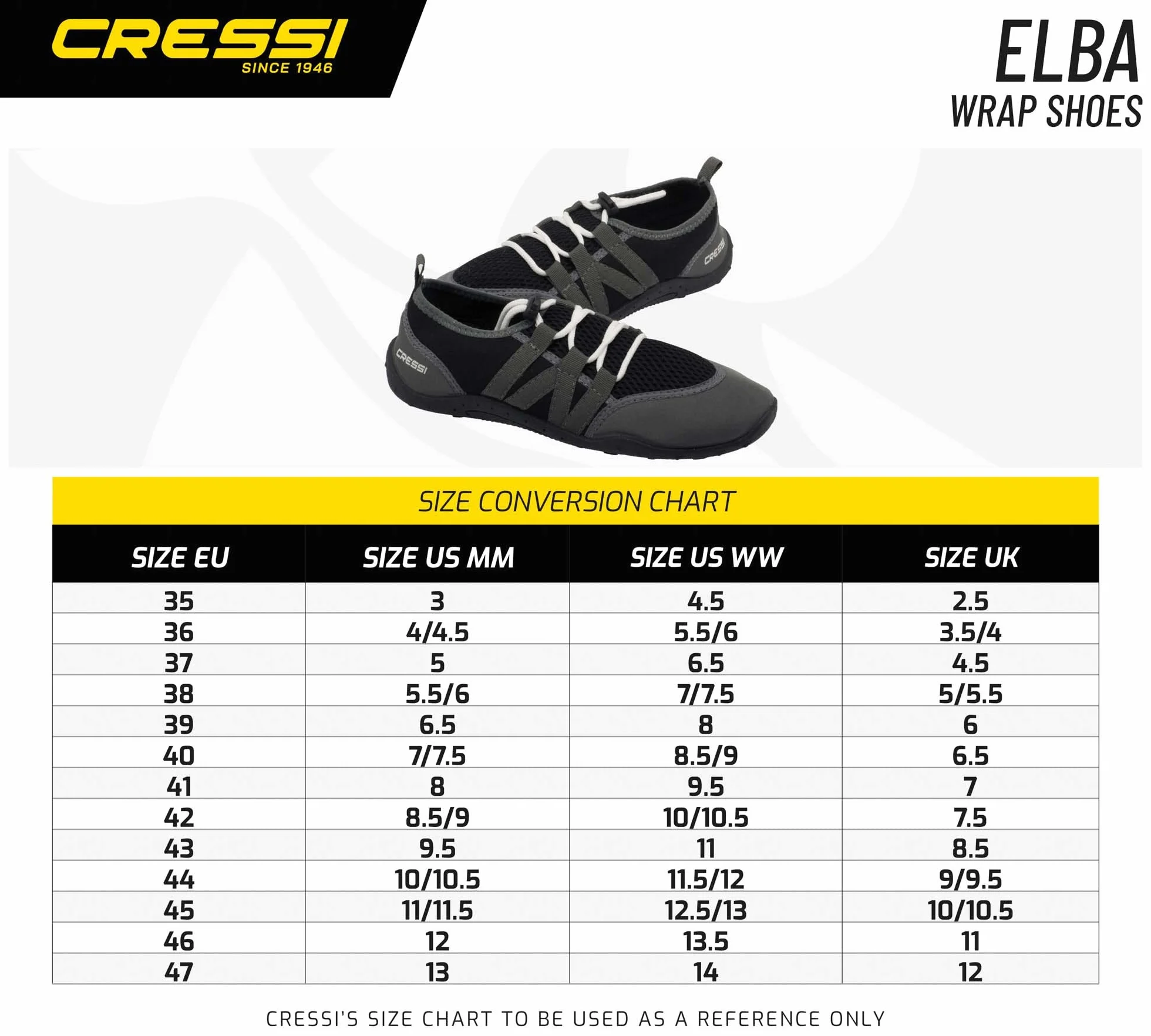 Cressi Uniseks Elba Water ShoesButy Premium do wszystkich sportów wodnych