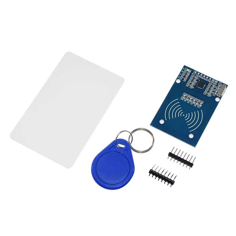 DollaTek Karta RFID IC moduł indukcyjny z bezpłatną kartą Fudan, breloczek do kluczy