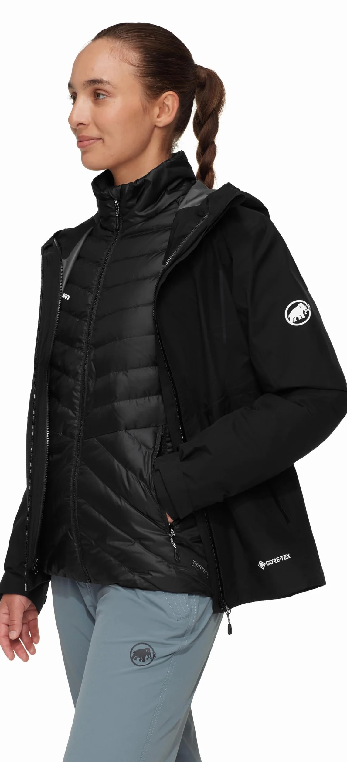 Mammut Kurtka hardshellowa Kobiety Convey 3 In 1 Hs Hooded Jacket Women