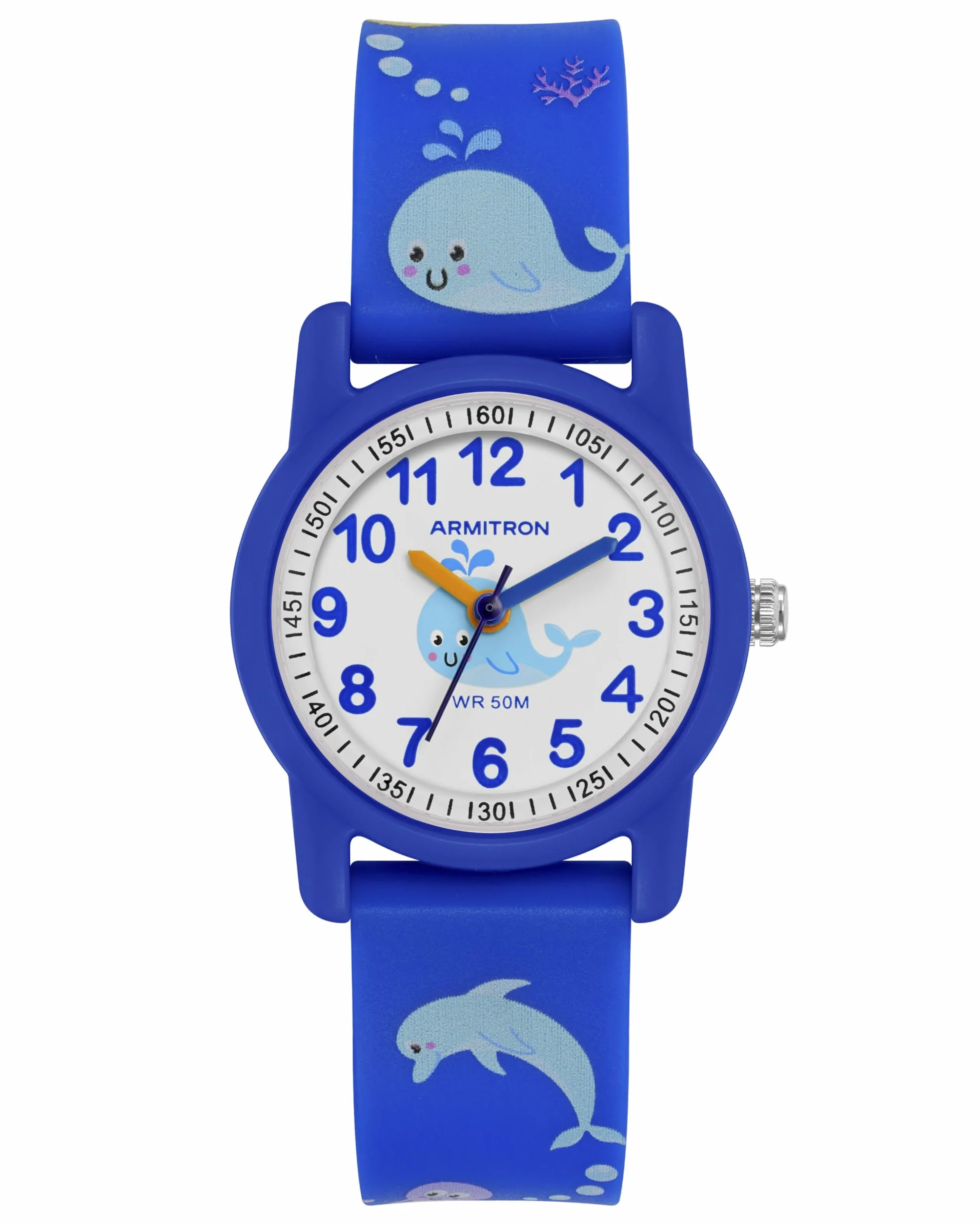 Armitron Sport Kids Easy to Read Patterned Resin Strap Watch 27/1004