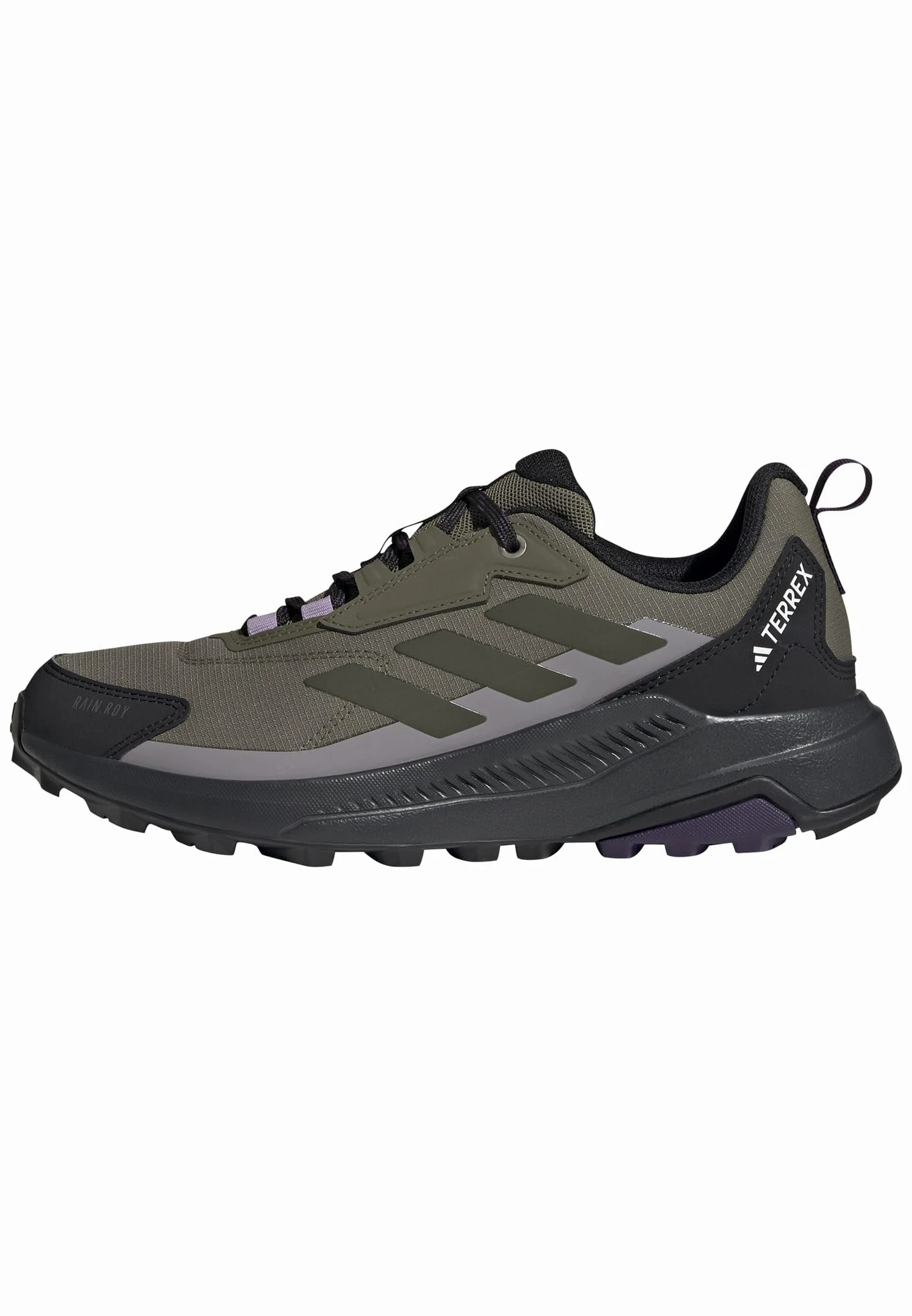 adidas Kobiety Terrex Anylander Rain.Rdy Hiking Shoes, Olive Strata/Night Cargo/Core Black, 40 EU