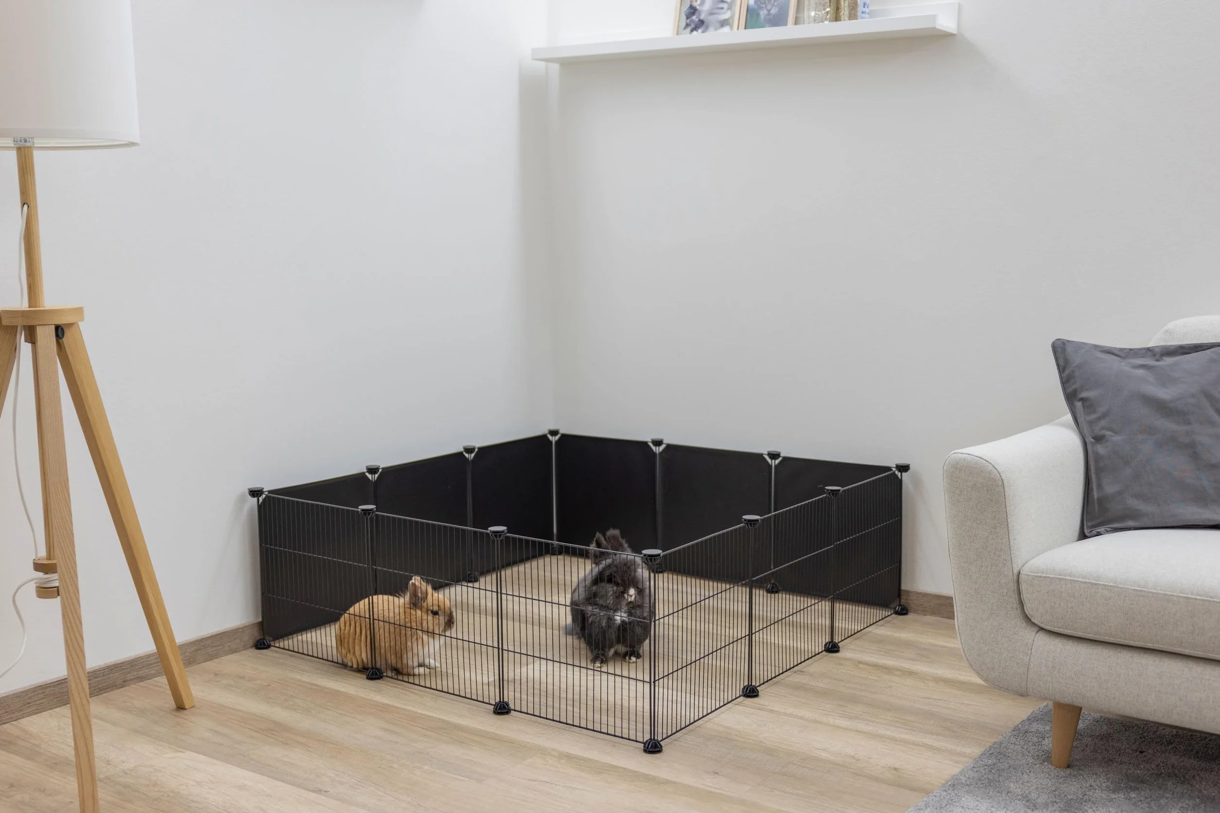 Kerbl Pet 6 elementów ściennych z tworzywa sztucznego do 81744 35 x 35 cm