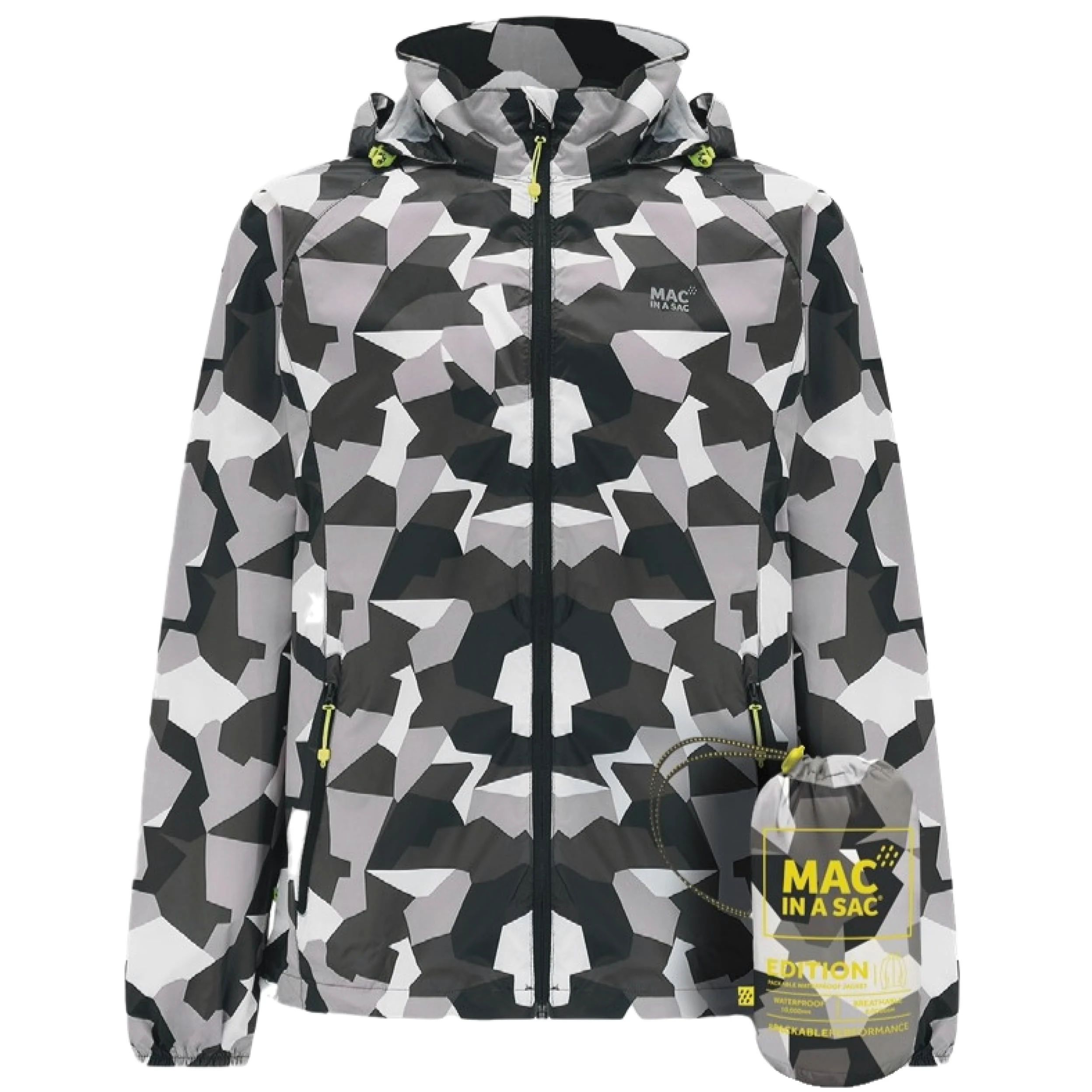 Mac in a Sac Kurtka przeciwdeszczowa Mężczyźni Origin Ii – wodoodporna kurtka pakowana (1 w zestawie)