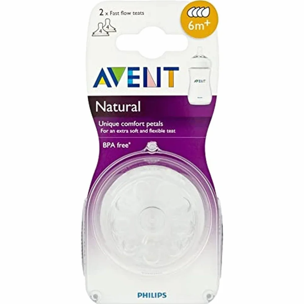 Philips Avent Fast Flow Teat 6 miesięcy, 2 sztuki