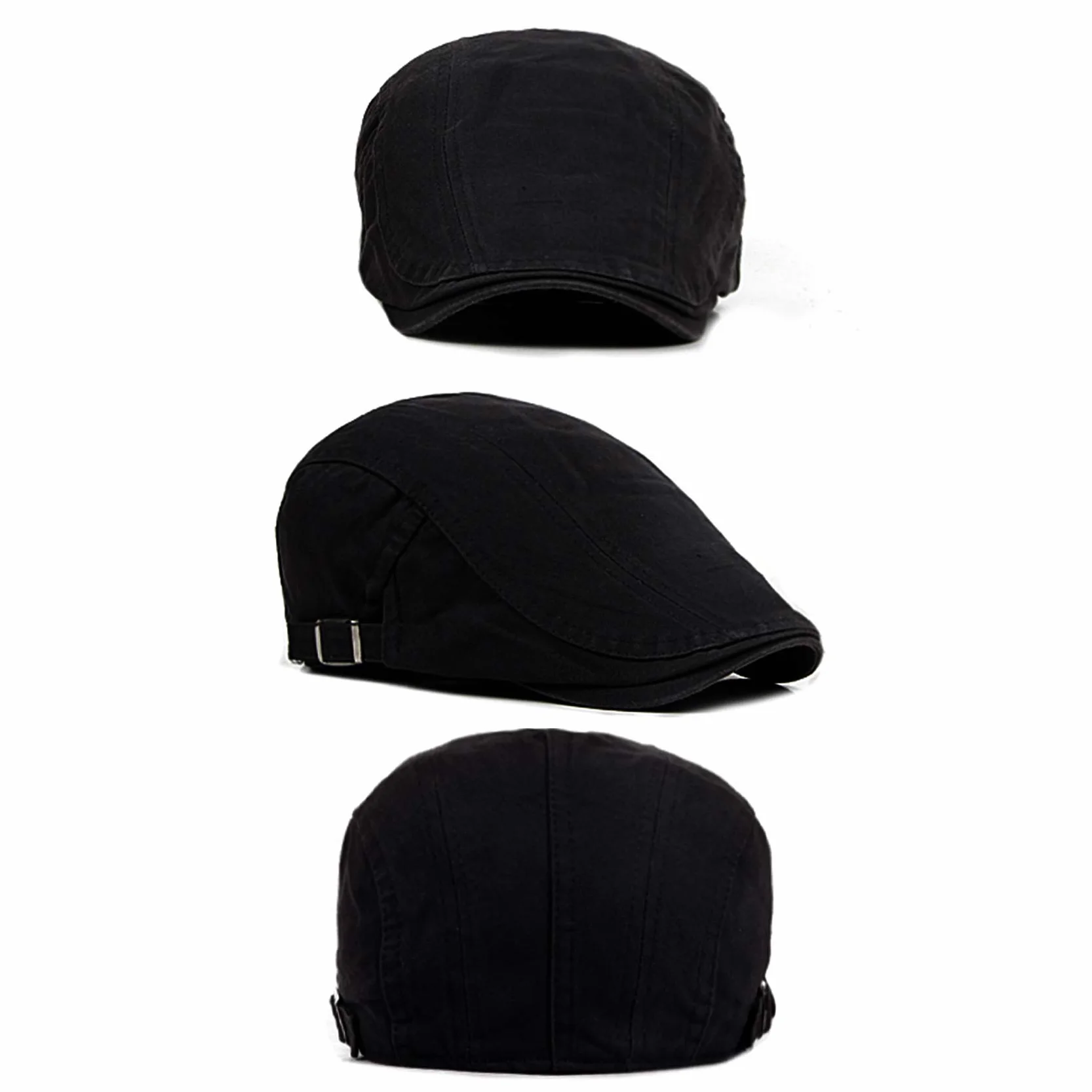 Męska Casual Flat Cap Kapelusz Newsboy Berets - Vintage Wiosna Jesień Sun Protect Kapelusze Myśliwskie Czapki Outdoorowe