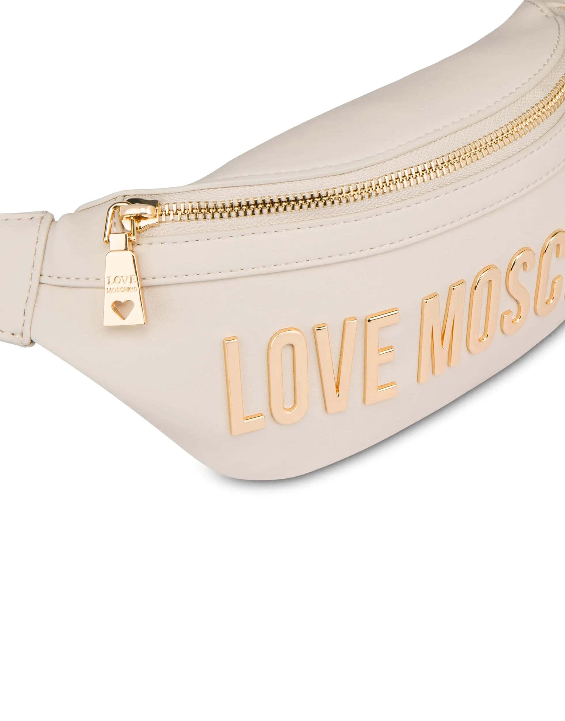 Love Moschino JC4195PP1NKD0110 Fanny Pack Damski, kość słoniowa, pojedyncza, kość słoniowa, Taglia unica