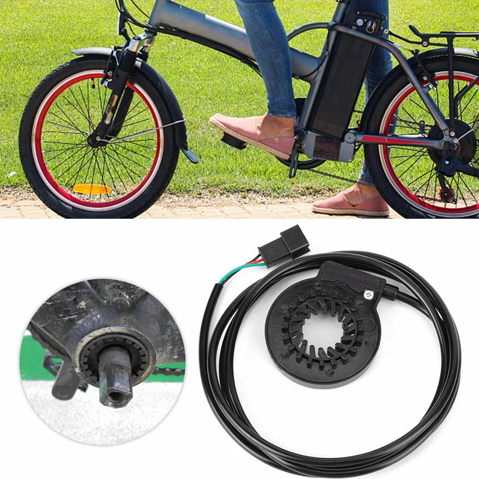 Czujnik siły pedału rowerowego, elektryczny asystent pedału rowerowego, zestaw do konwersji elektrycznej koła łańcuchowego, 12 magnesów, rowerowy, czujnik prędkości, elektryczne akcesoria