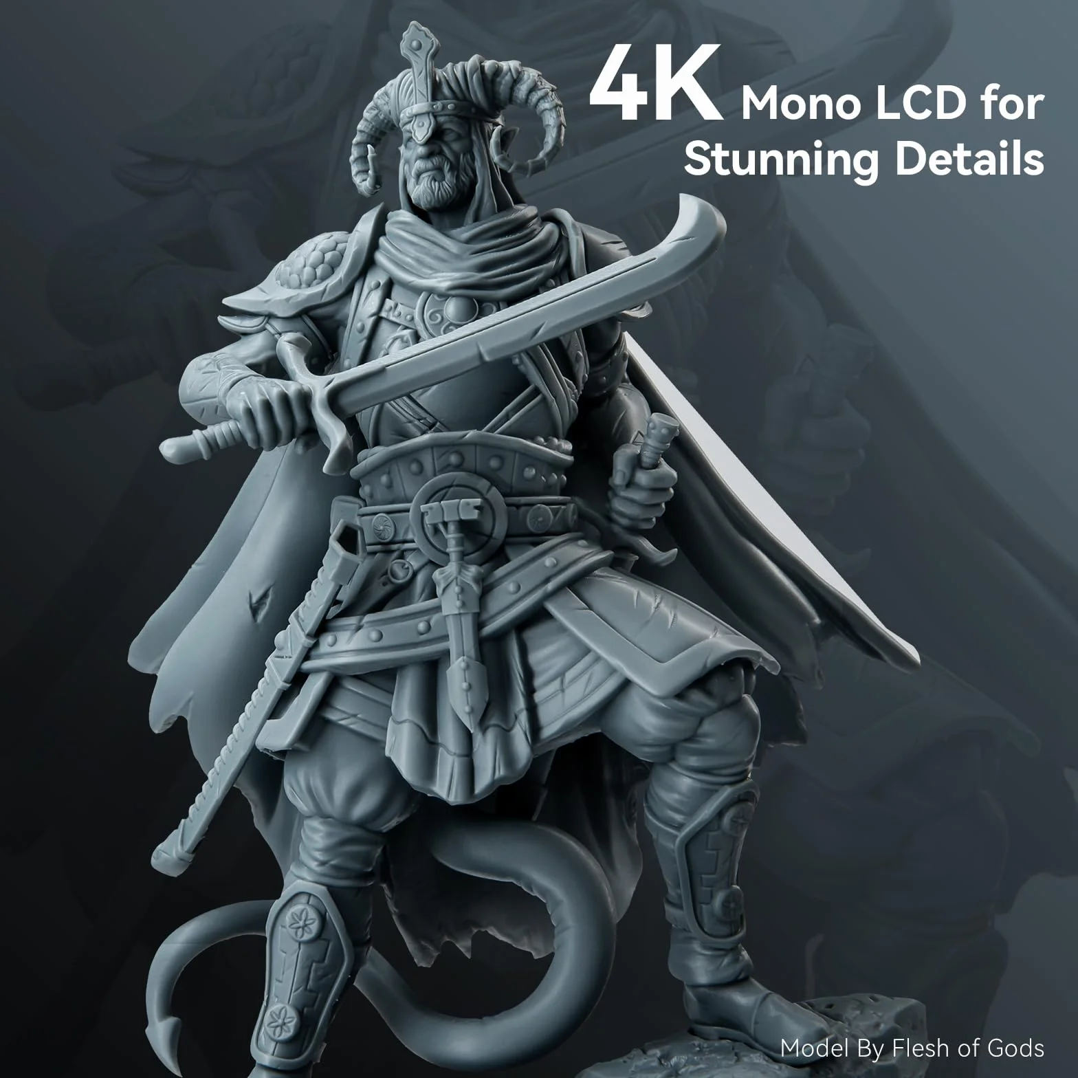 ELEGOO Mars 5 Resin Drukarka 3D z 4K Mono LCD, Automatyczne Poziomowanie, Stacjonarna Drukarka 3D o Rozmiarze Wydruku 143,43 x 89,6 x 150 mm³