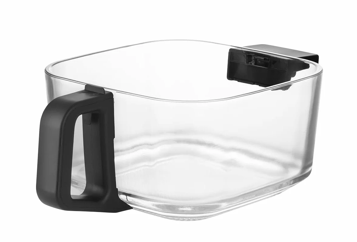 Frytkownica na gorące powietrze GLASS & FAST 5,5 l FR5500, czarna