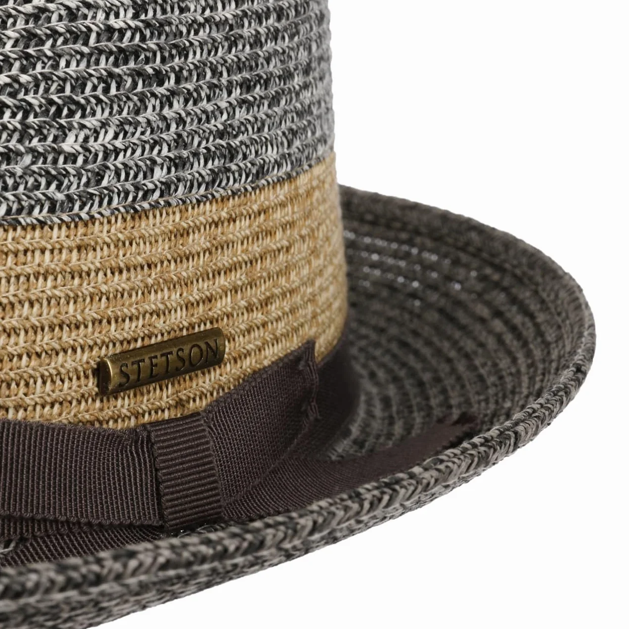 STETSON Contrast Brim Player kapelusz slomkowy z ochrona UV 40 Unisex Wiosna Lato