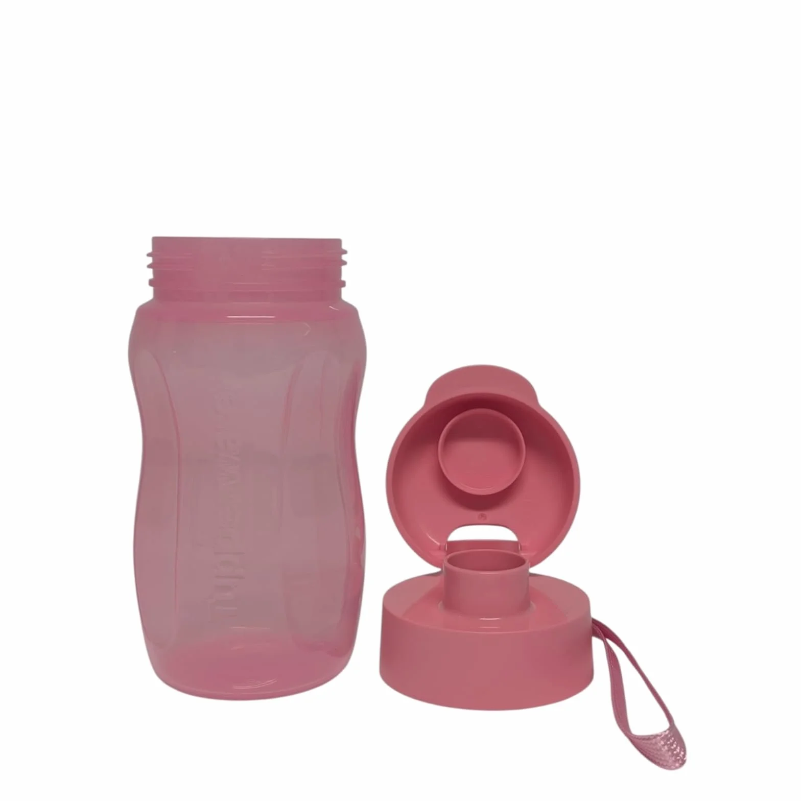 Tupperware to Go Eco Easy Flip Top butelka dla dzieci, 310 ml, z uchwytem do noszenia (różowa)