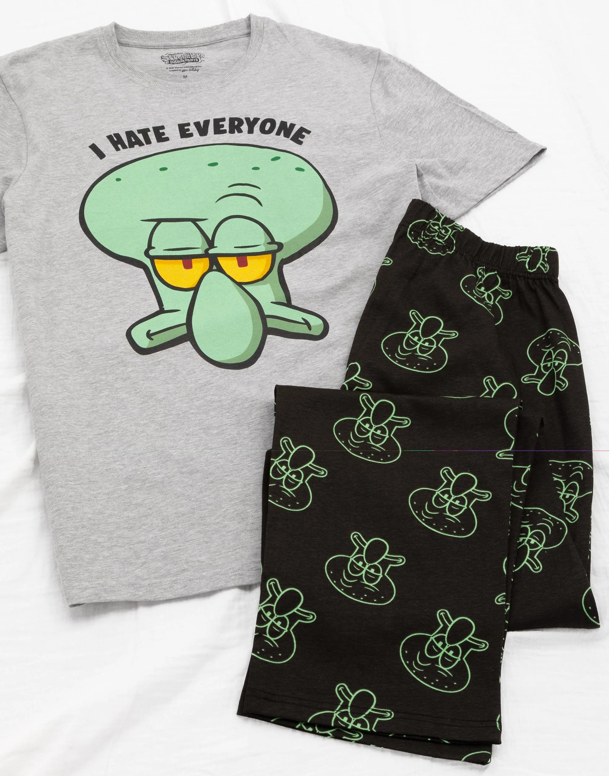 SPONGEBOB SQUAREPANTS Piżama męska Squidward PJs