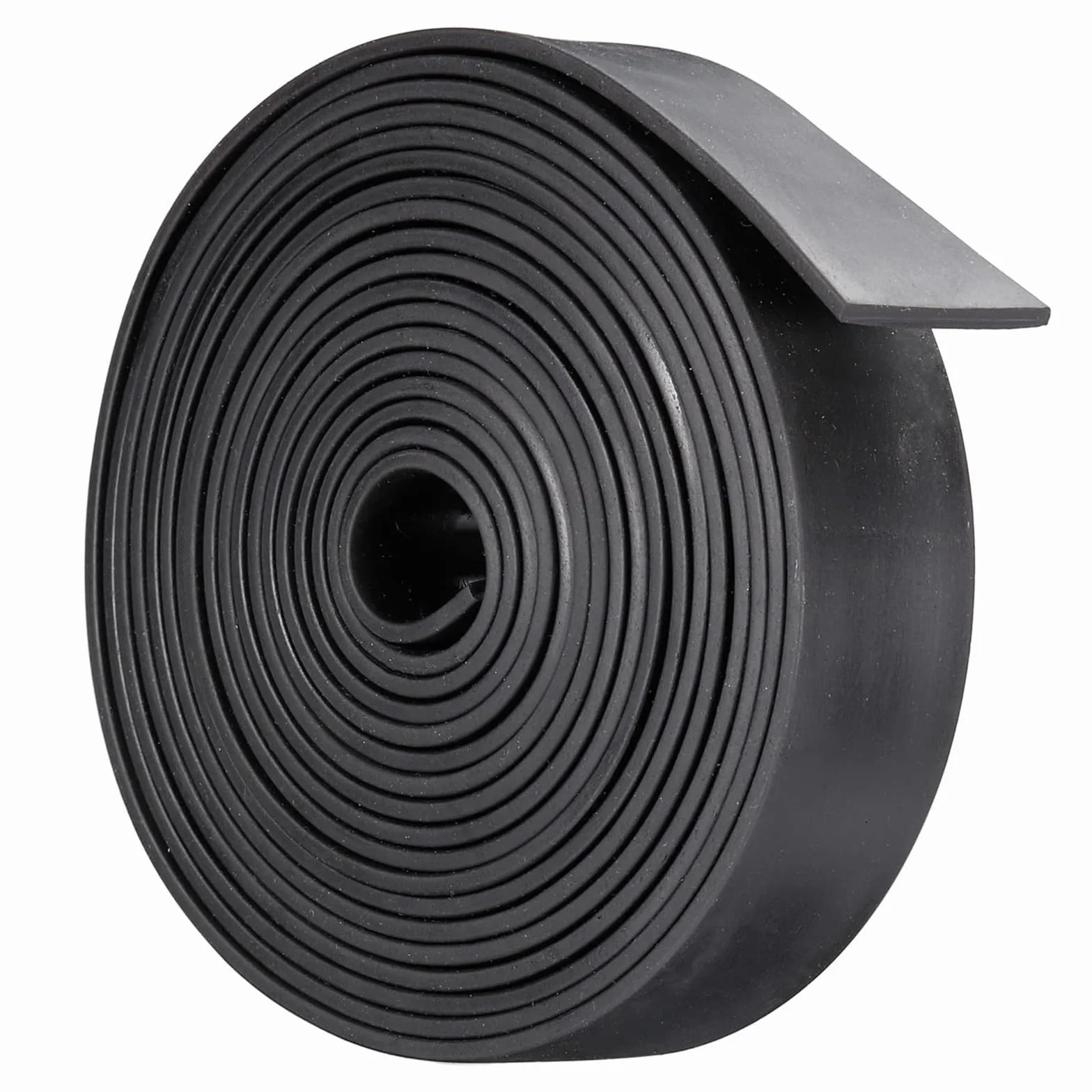 TOP-VIGOR Taśma z gumy neoprenowej, rolka 3 mm (T) x 30 mm (szer.) x 2 m (dł. x szer. x wys.), elastyczna, z litej gumy, do samodzielnego wykonania, uszczelnienie, odporna na warunki atmosferyczne