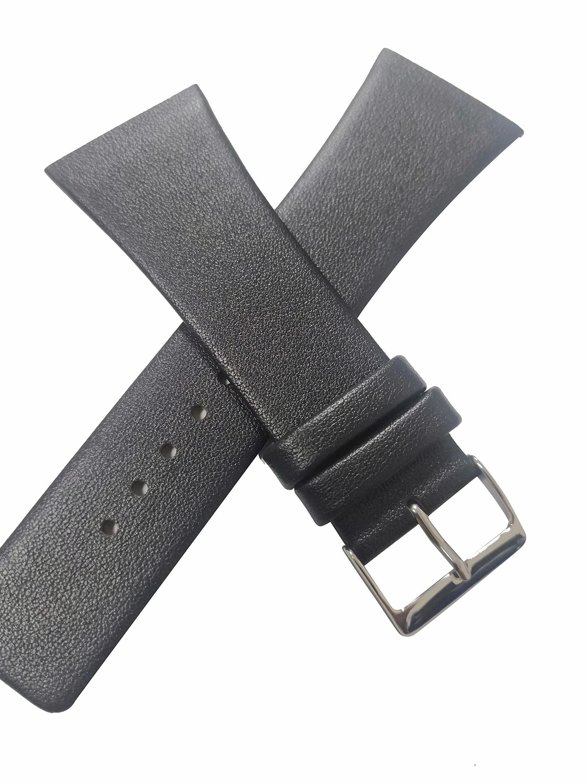 NZZXTO Zapasowy skórzany pasek do zegarka Skagen Bering unisex ze śrubą