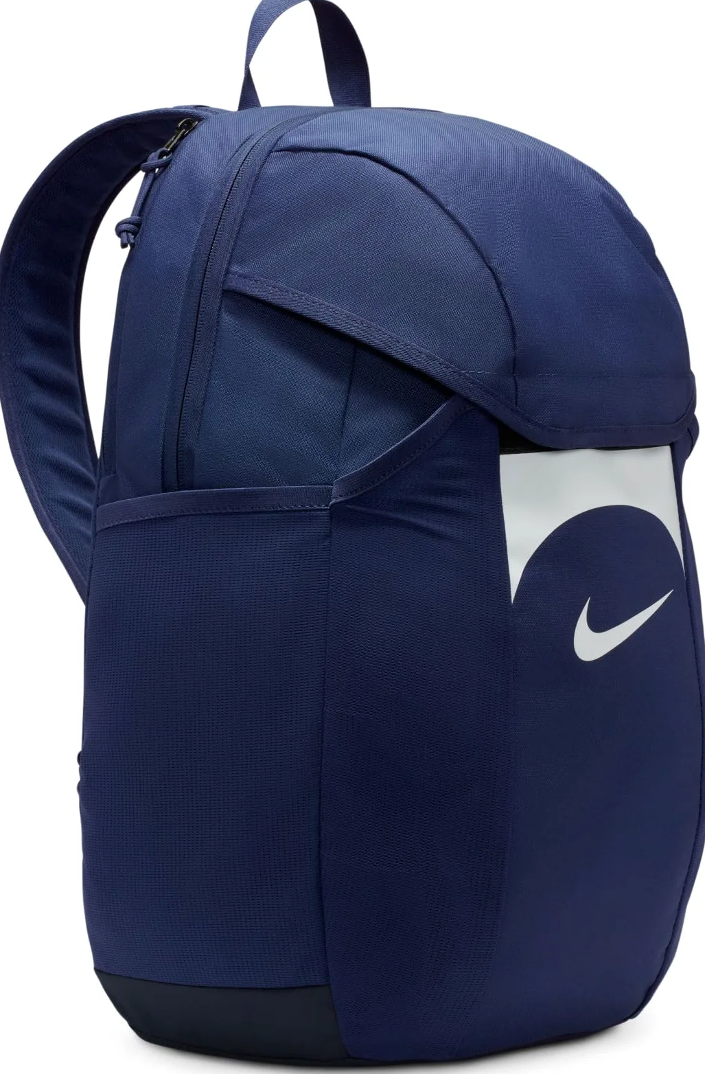 Nike Unisex Backpack Academy Storm-Fit, Midnight Navy/Midnight Navy/White, DV0761-410, 30 l, granatowy (Midnight Navy/Midnight Navy/White), 30L, Soccer