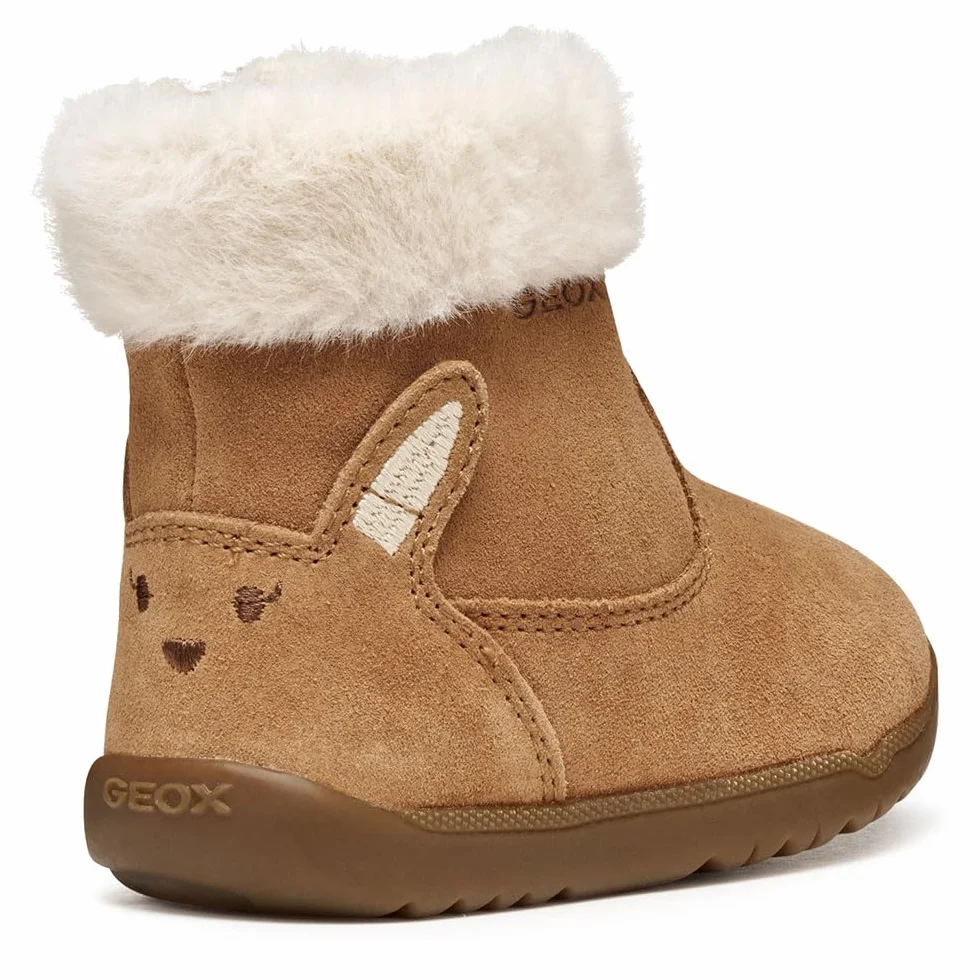 Geox Macchia Girl Buty First Walker Shoe dla Niemowląt Dziewczynek