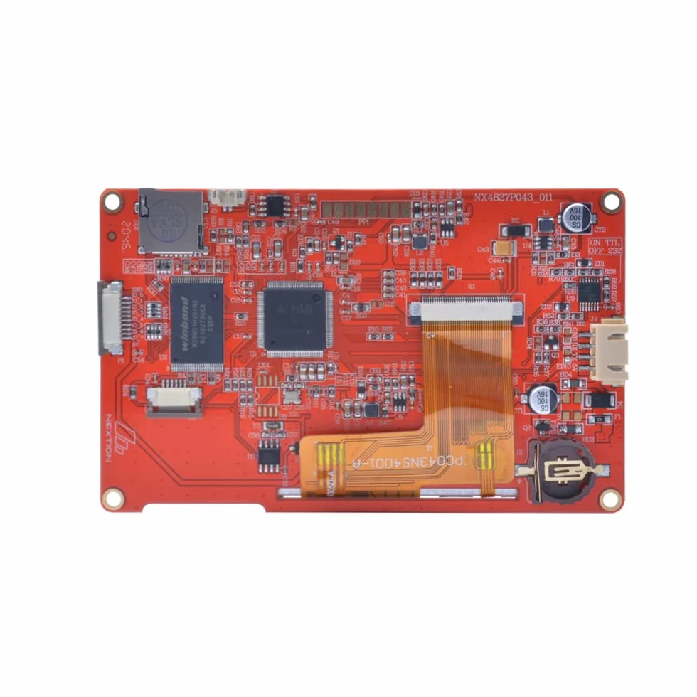 Wyświetlacz Nextion Intelligent 4.3" 480x272 NX4827P043-011R rezystnacyjny panel dotykowy