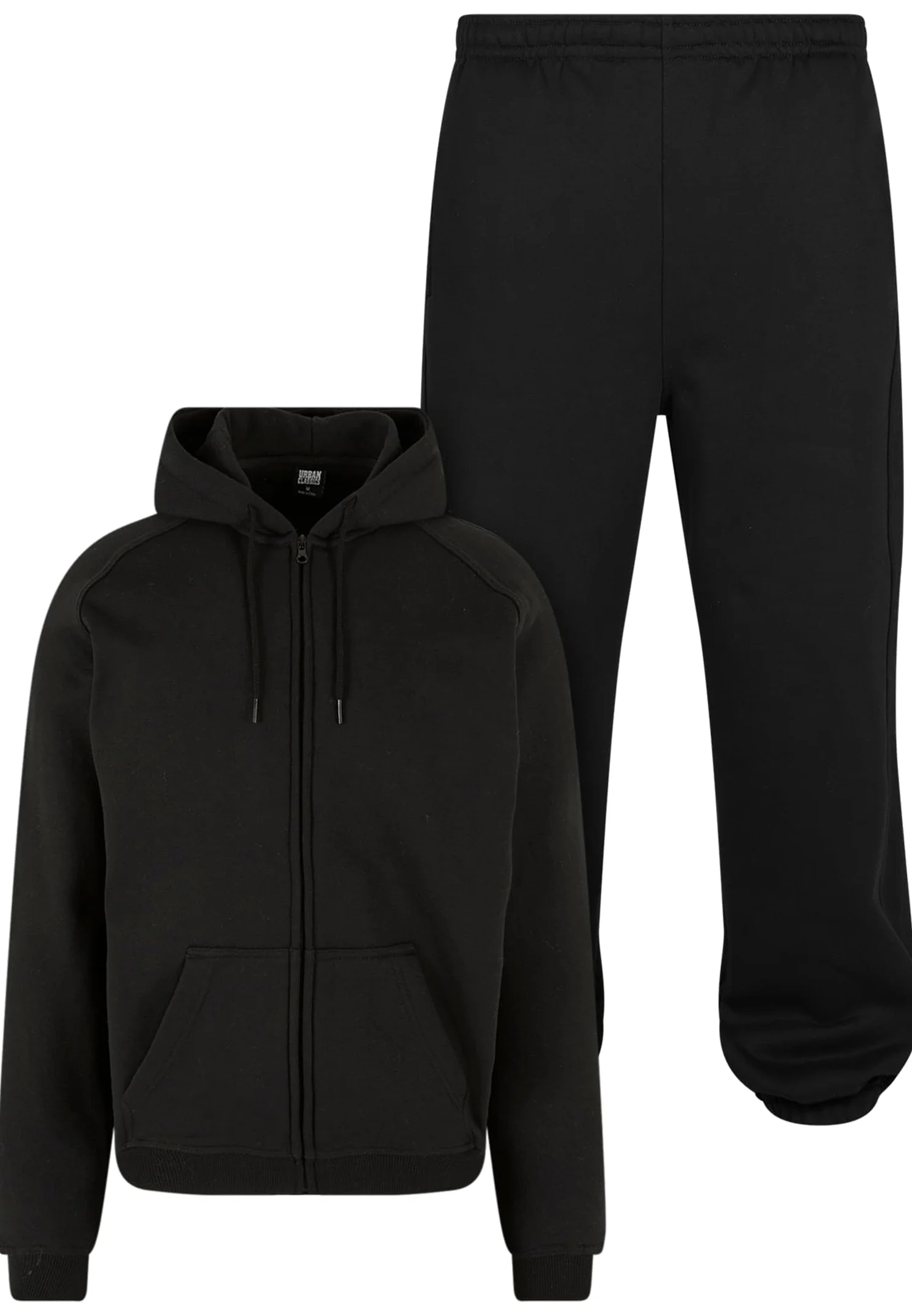 Urban Classics M?ski dres do biegania Blank Suit, czarny, XL