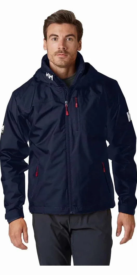 Helly-Hansen Mężczyźni Crew Hooded Midlayer Kurtka, Granatowy, 3XL