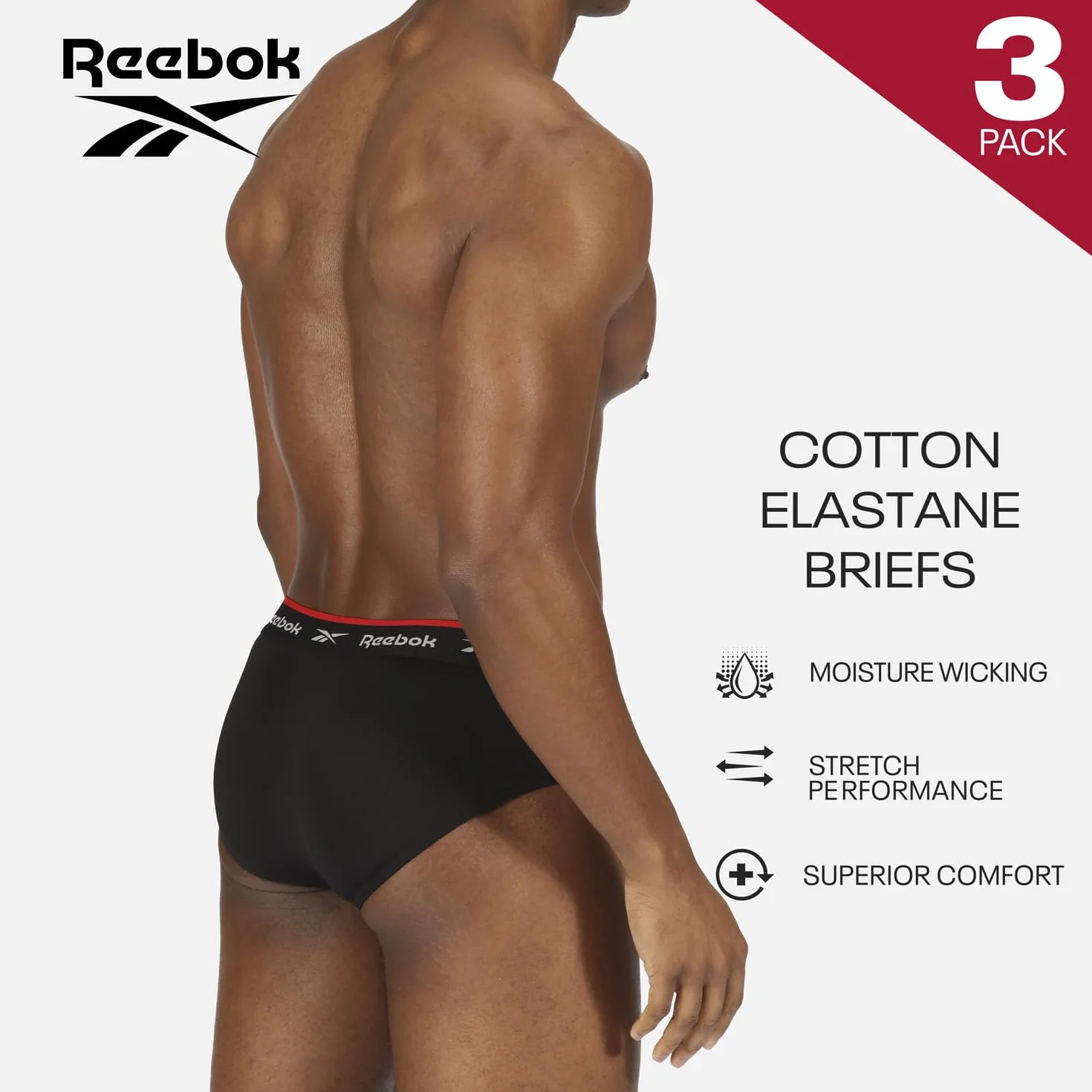 Reebok Spodnie Mężczyźni Wiggins 3 w zestawie