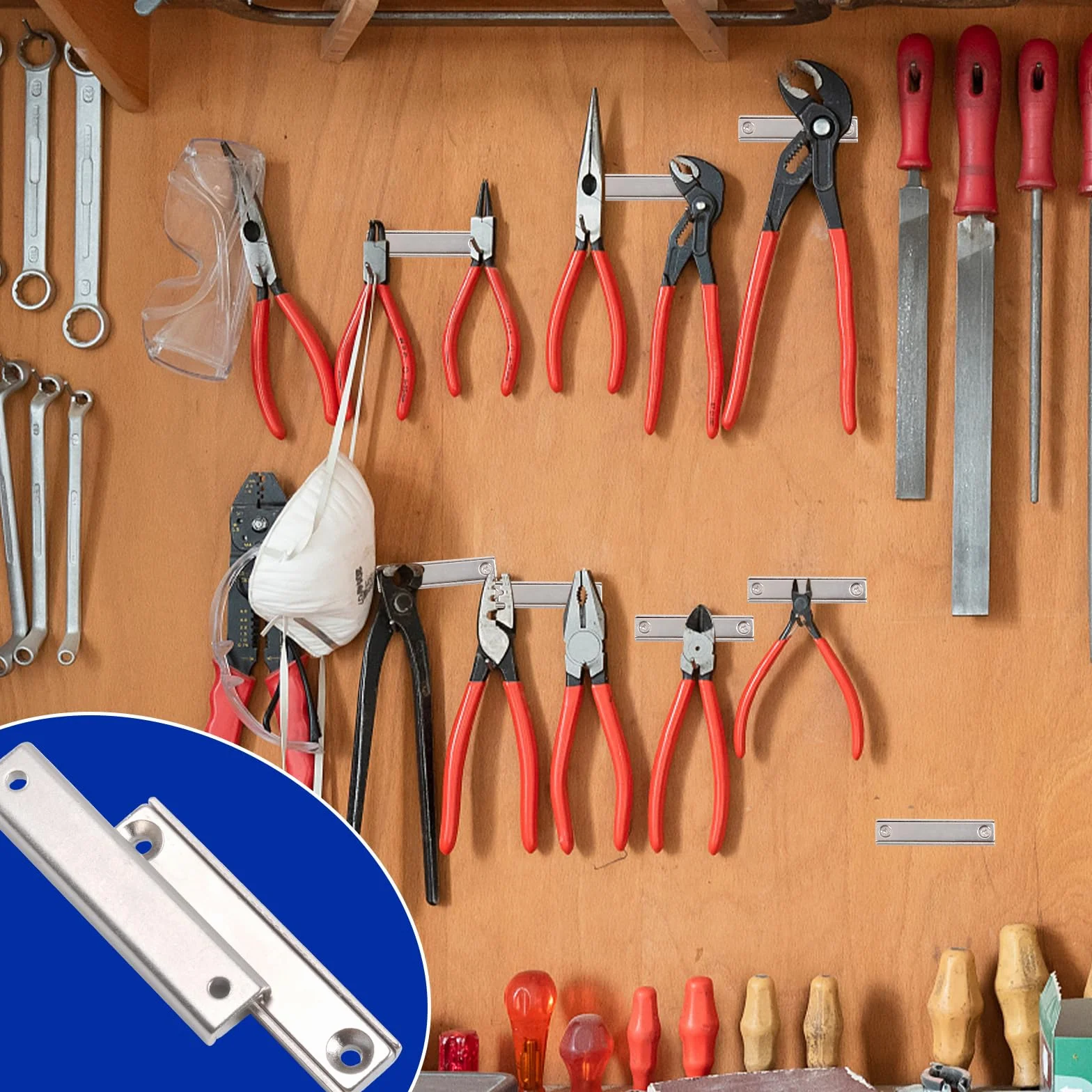 50 x 13,5 x 5 mm Prostokątne magnesy neodymowe, mocne magnesy z otworem, 5 sztuk ekstra mocnych magnesów neodymowych z otworem, mocne magnety z otworem do śrub do przykręcania, magnesy garnkowe