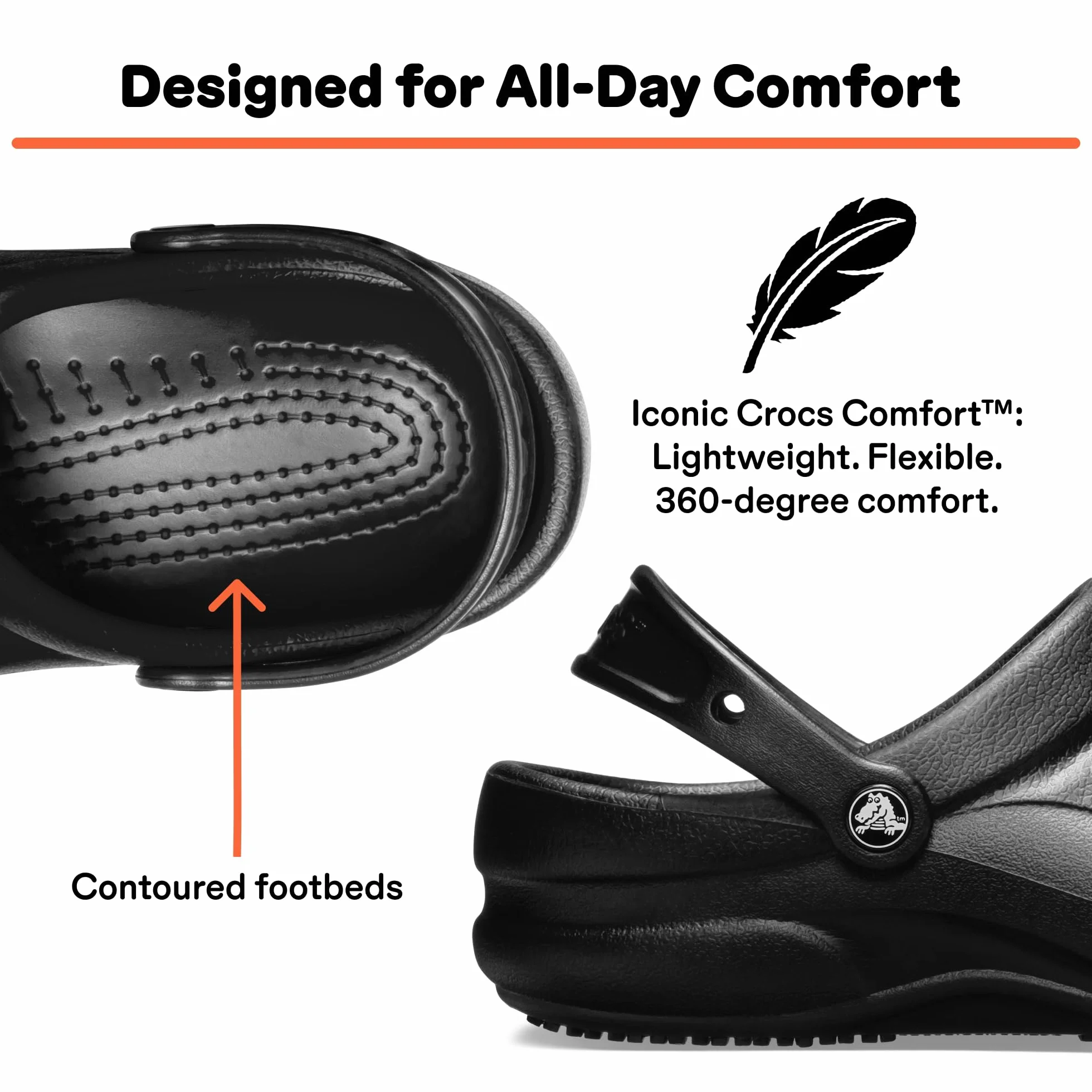 Crocs Uniseks Bistro Work ClogClog
