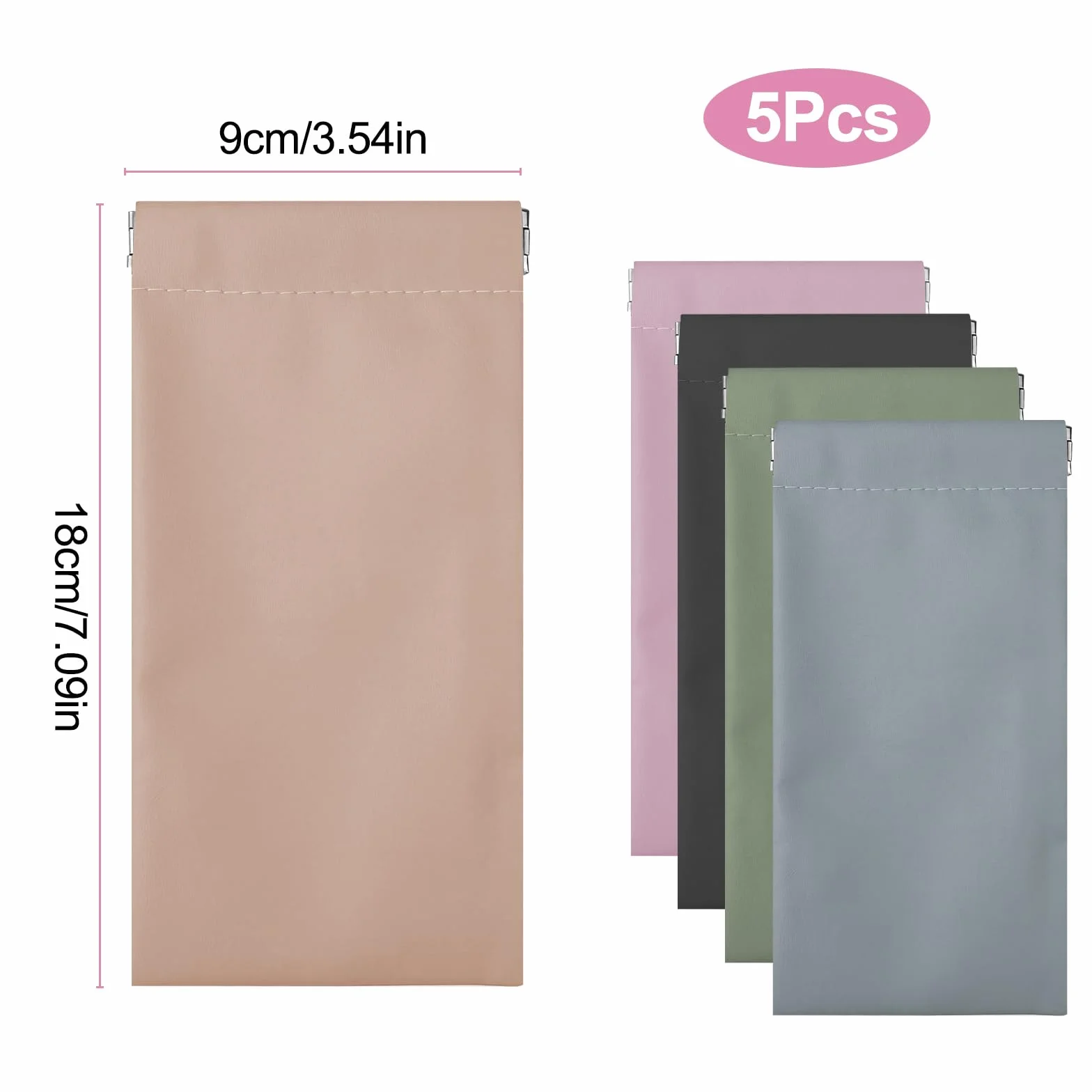 Newpop 5 sztuk Etui na okulary
