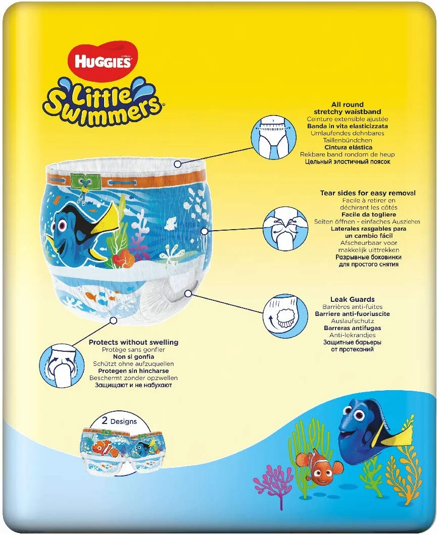 Huggies Little Swimmers pieluchy do pływania, rozmiar 5/6, 11 pieces
