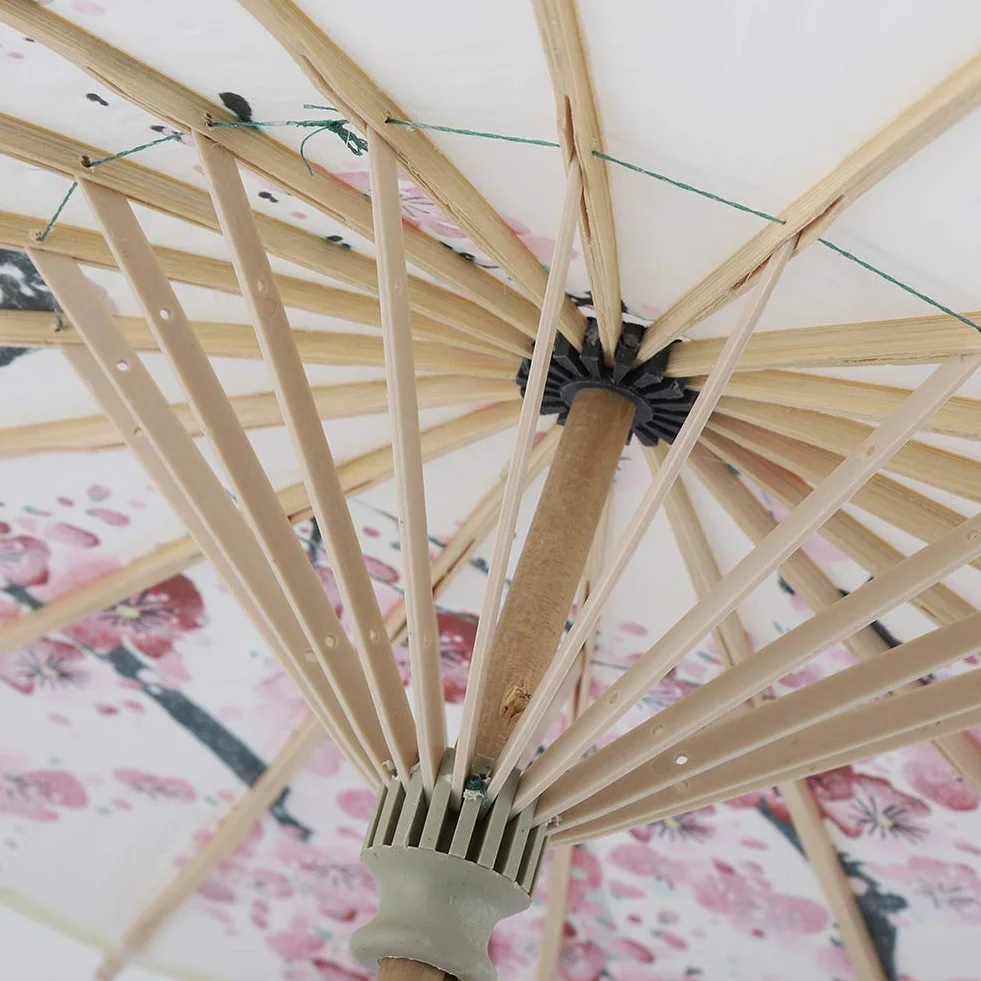 Parasole Mały Rozmiar Chowany Klasyczny Ręcznie Robiony Olejowany Papierowy Parasol Chińska Japońska Sztuka Orientalna Taniec Klasyczny Kwiat Śliwki Malarstwo Przeciwdeszczowy Parasol,