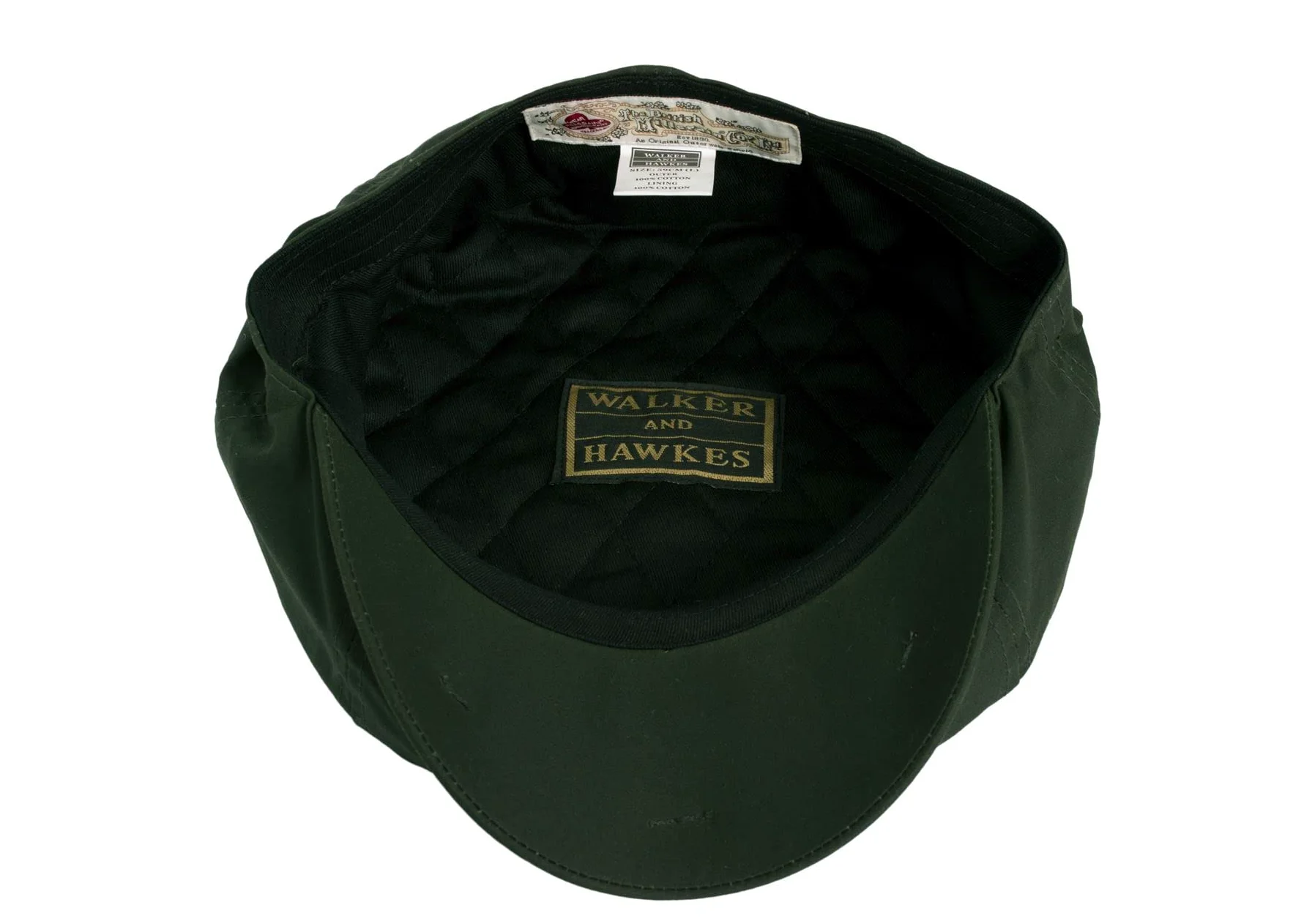 WALKER AND HAWKES - Wosk 8-panelowy Danesford Baker Boy Cap