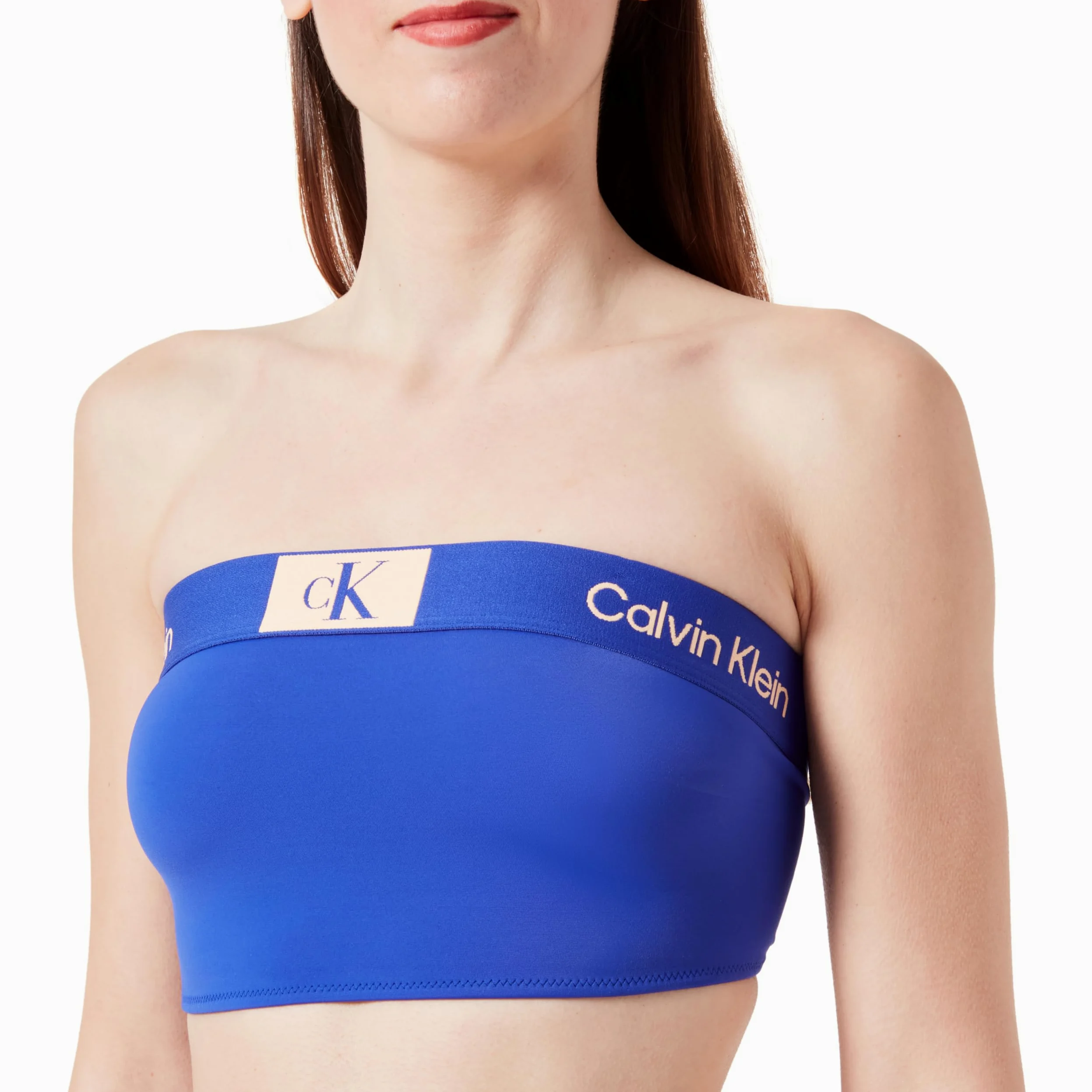 Calvin Klein Bandeau Kobiety Longline Bandeau