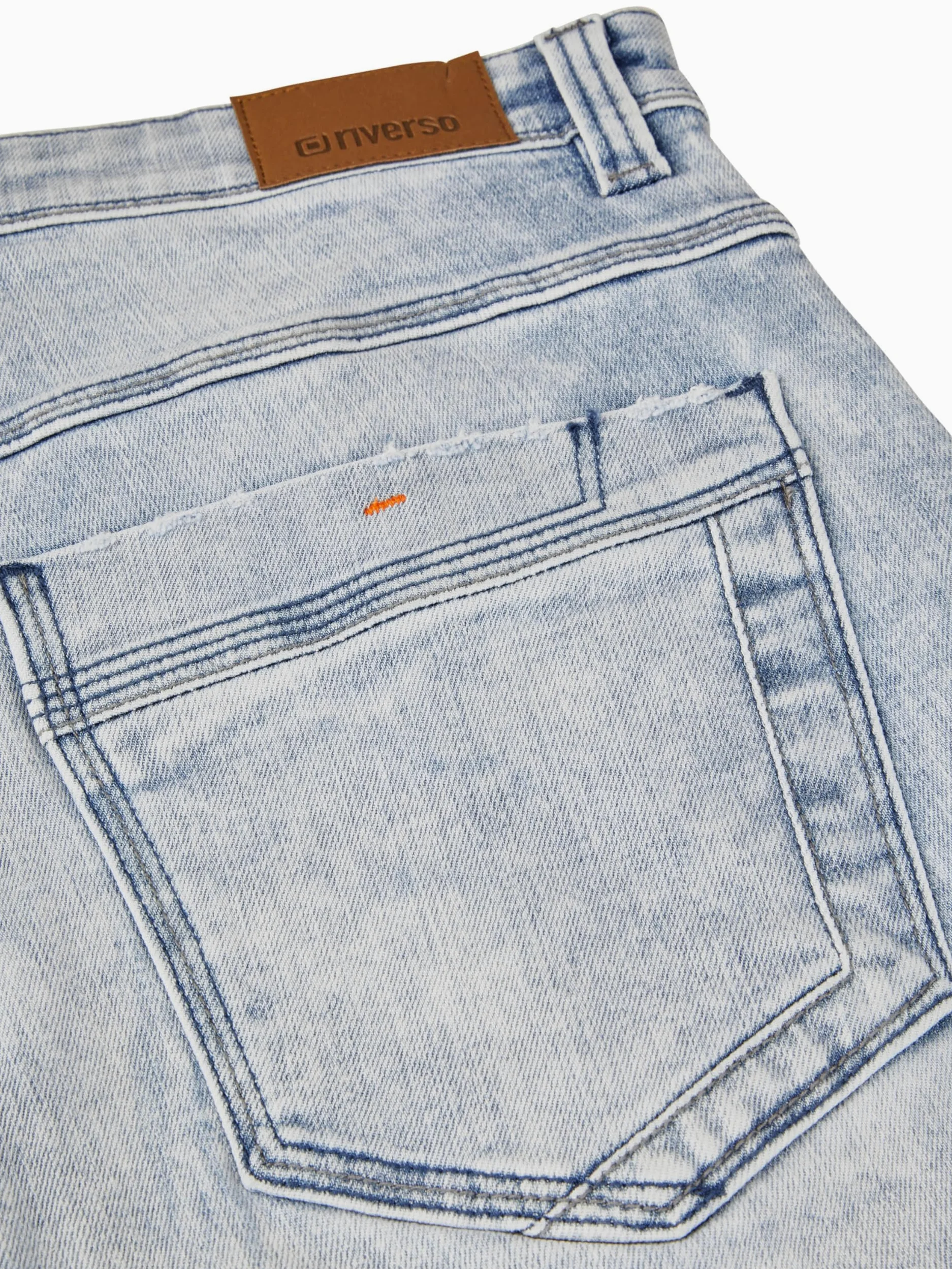 riverso Dżinsy męskie krótkie krótkie spodenki Regular Fit RIVTom krótkie spodenki bermudy szorty letnie denim jednokolorowe czarne szare niebieskie 30 31 32 33 34 36 38 40 42