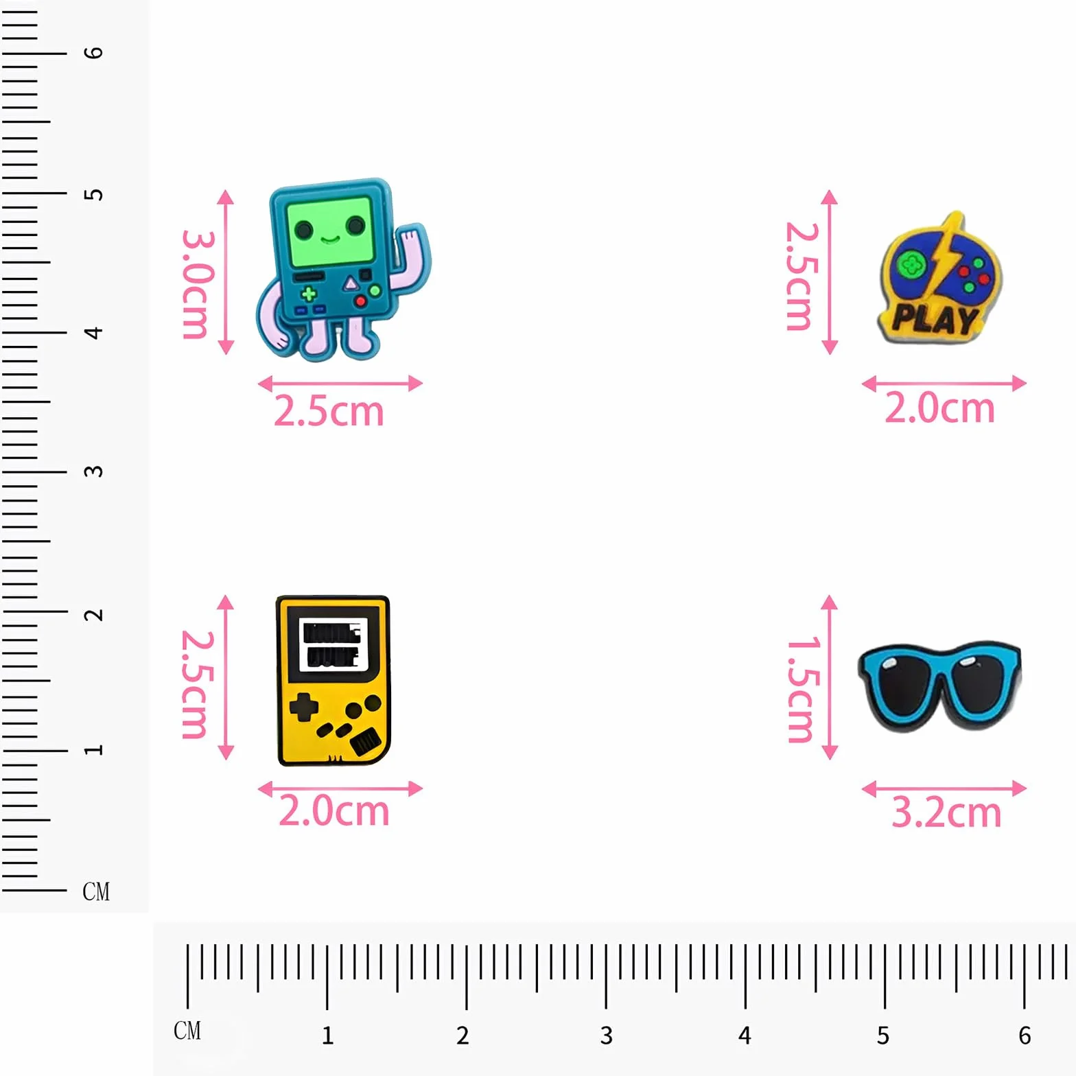 Zawieszki na buty do chodaków, różne losowo wybierane z PCW, dekoracja butów z kreskówki, akcesoria do sandałów, na Boże Narodzenie, imprezę, urodziny, prezent