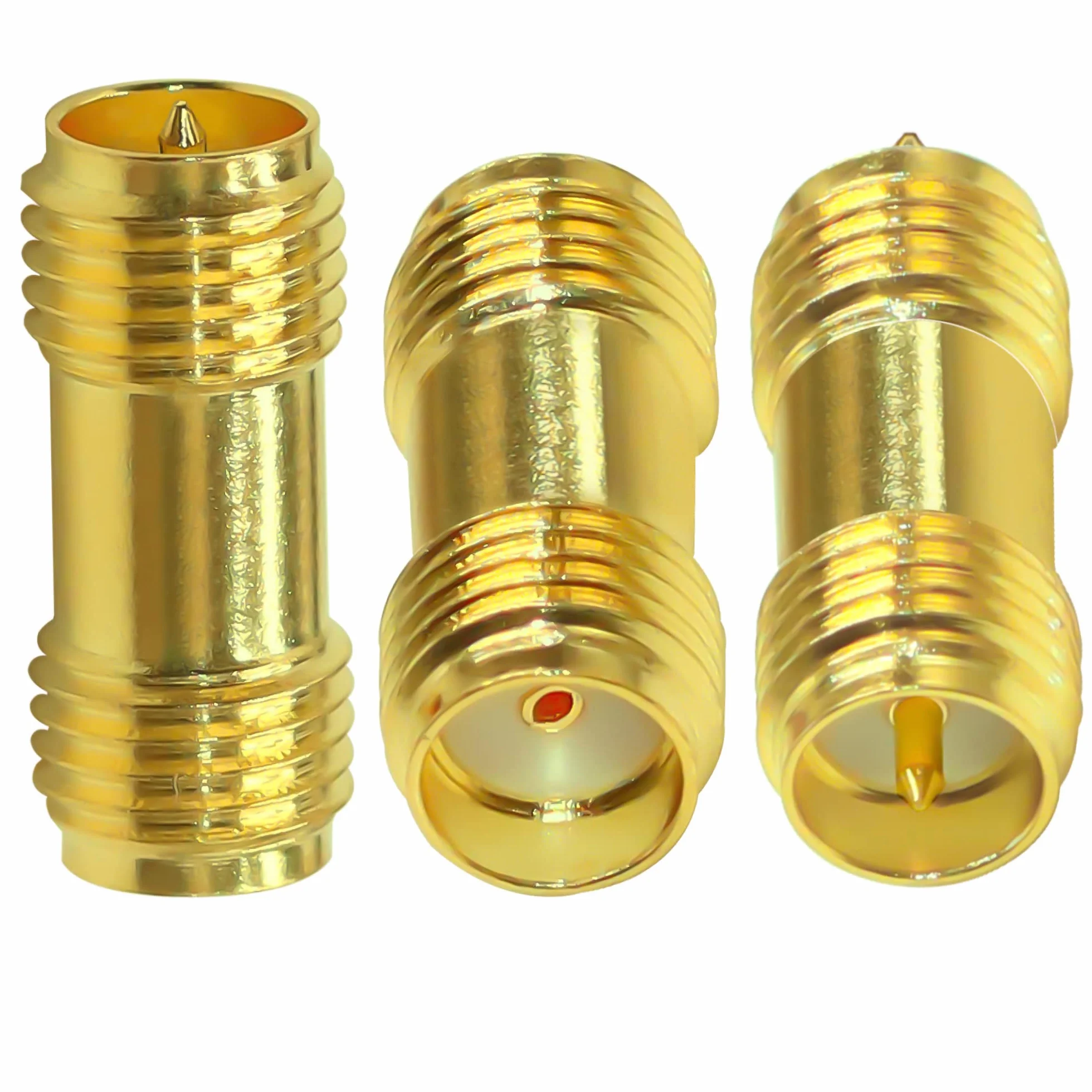 TUOLNK SMA Koppler Barrel Adapter RP SMA Buchse RF Connector Kit Converter dla Antennenradio 3-pak