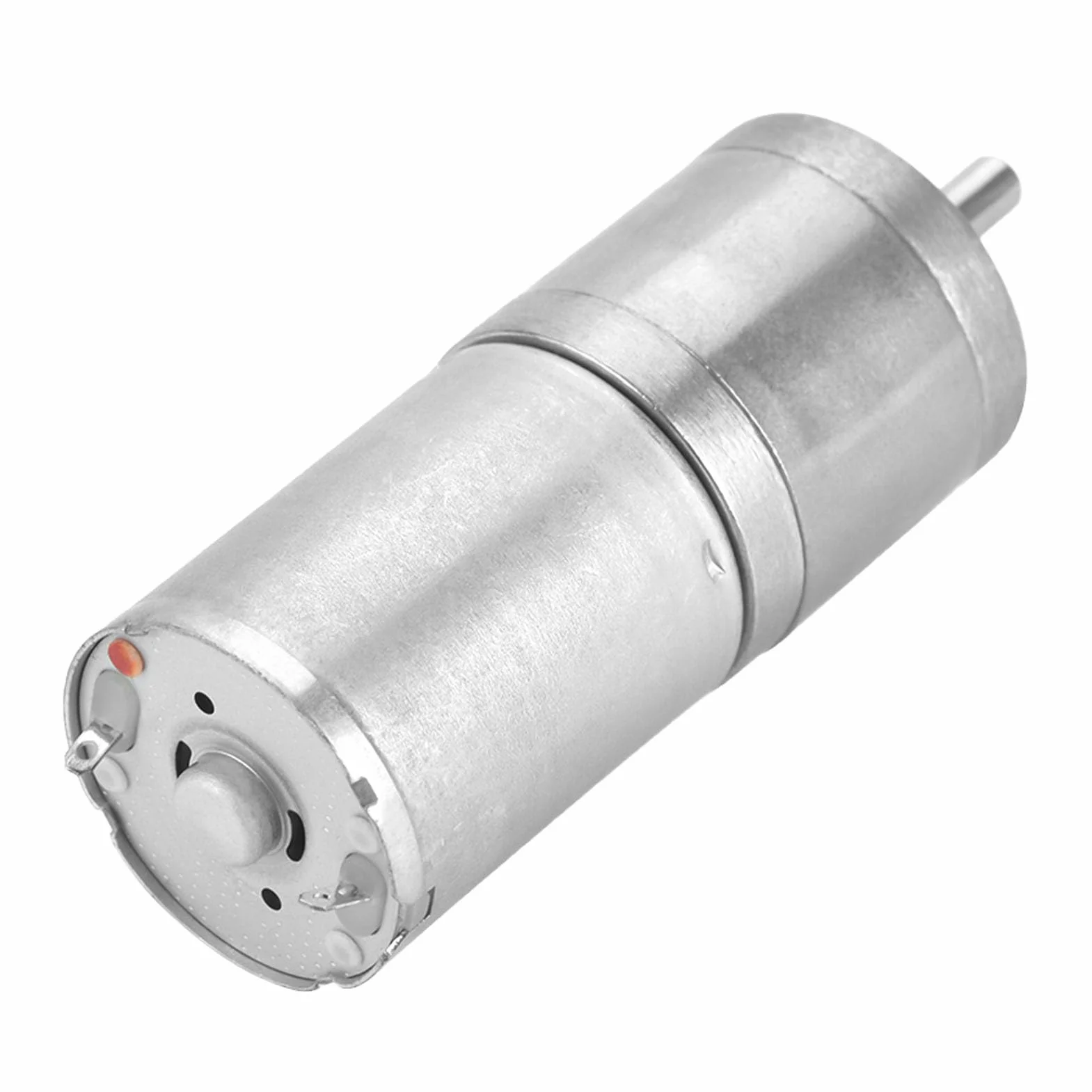 Sonew „Wolny Silnik z przekładnią 12 V Prądu Stałego, Metalowy Silnik z przekładnią 25 Mm 25GA-370, Trwały Silnik Zamka Elektronicznego do Kurtyn Elektrycznych, zastosowań