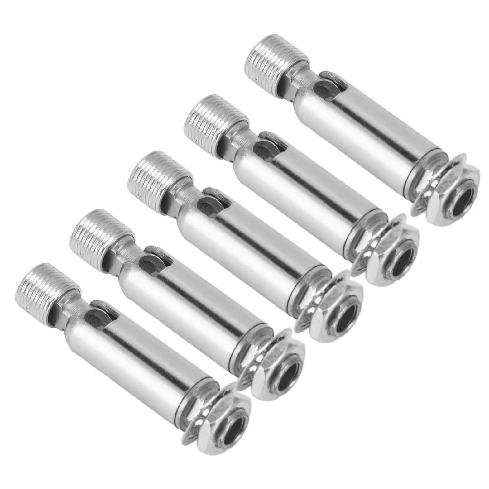 Adapter do Lampy Sufitowej Nachylonej, 5 Adapterów do Lampy Sufitowej Nachylonej, Sufitowa M10 Przekładnia Zewnętrzna Przegub Kierowniczy Żelazna Wisząca, Gniazda