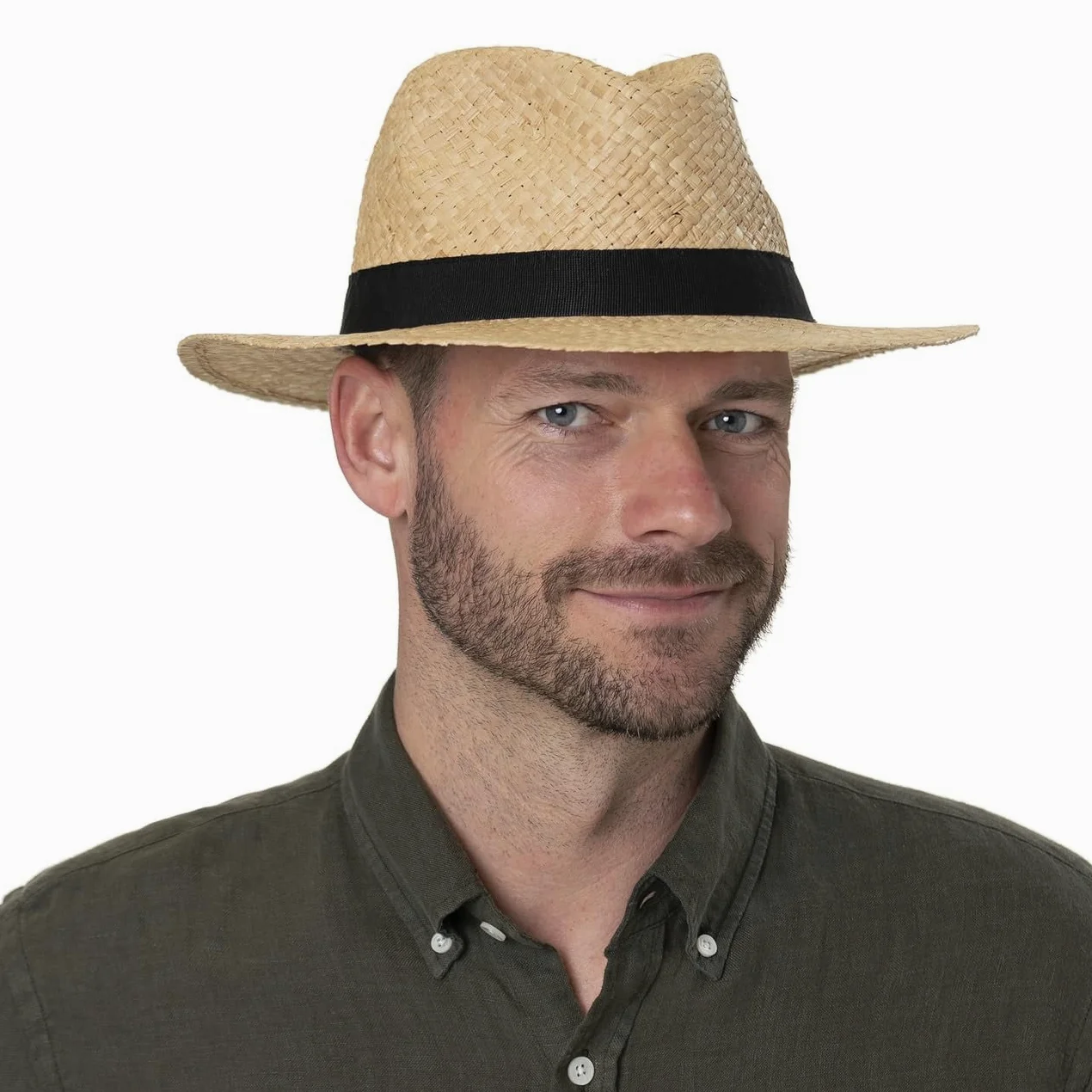 LIPODO Mantigo Traveller kapelusz slomkowy Wyprodukowano we Wloszech Unisex Wiosna Lato
