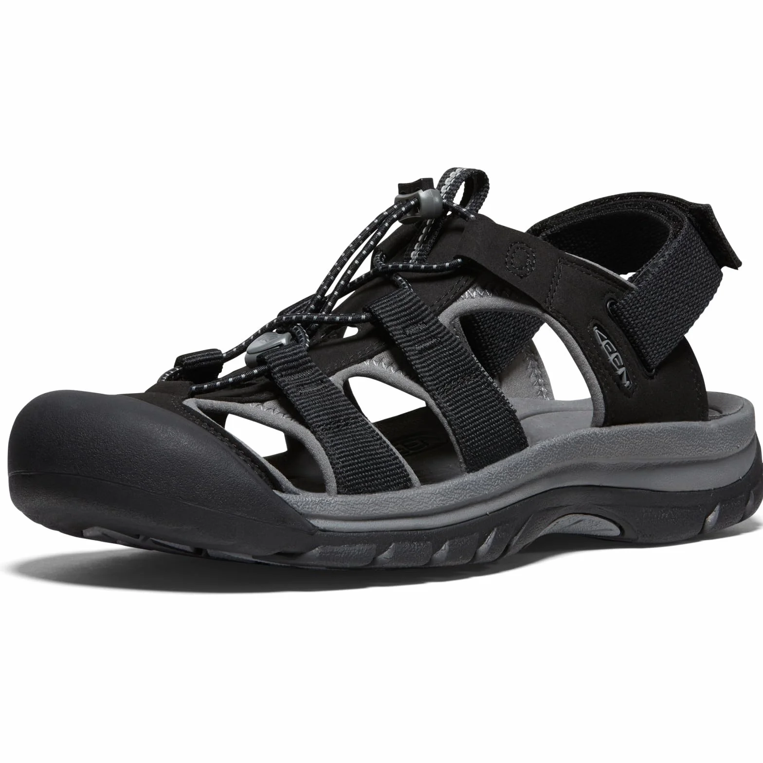 Keen Męskie sandały outdoorowe czarne UE 40