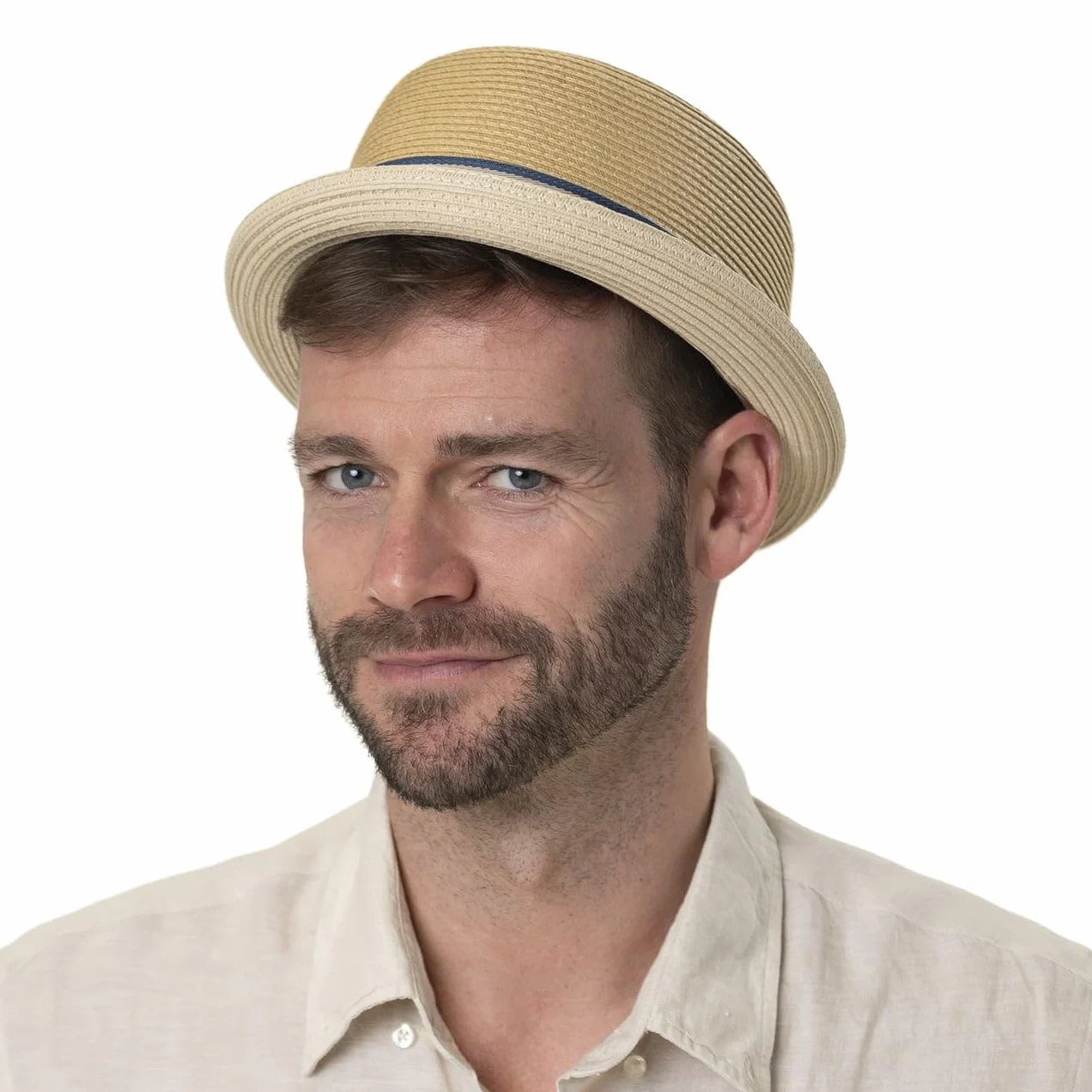 STETSON Licano kapelusz pork pie slomkowy ochrona UV Unisex Wiosna Lato
