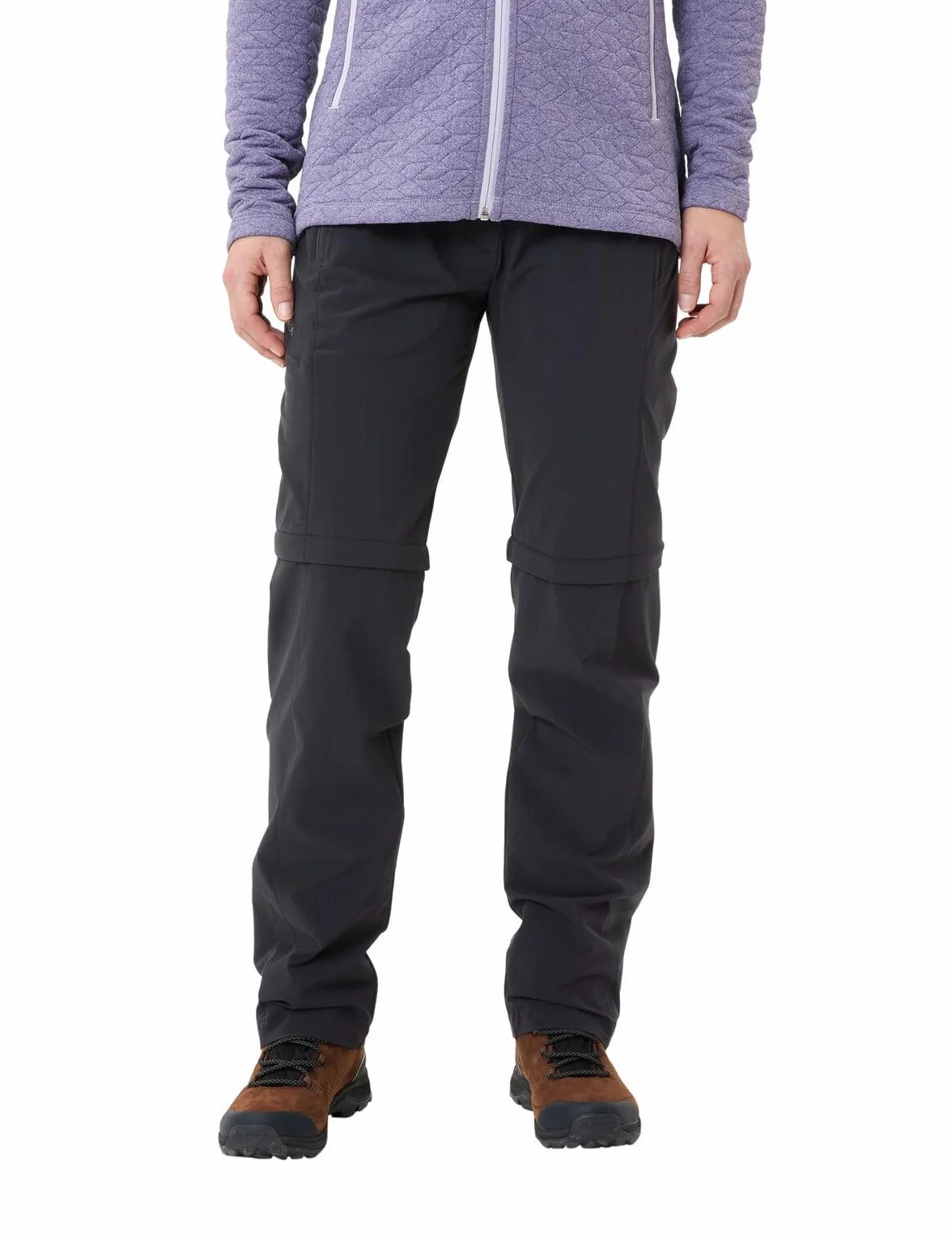 VAUDE Damskie spodnie Farley Stretch Zo T-Zip II - Spodnie Kobiety