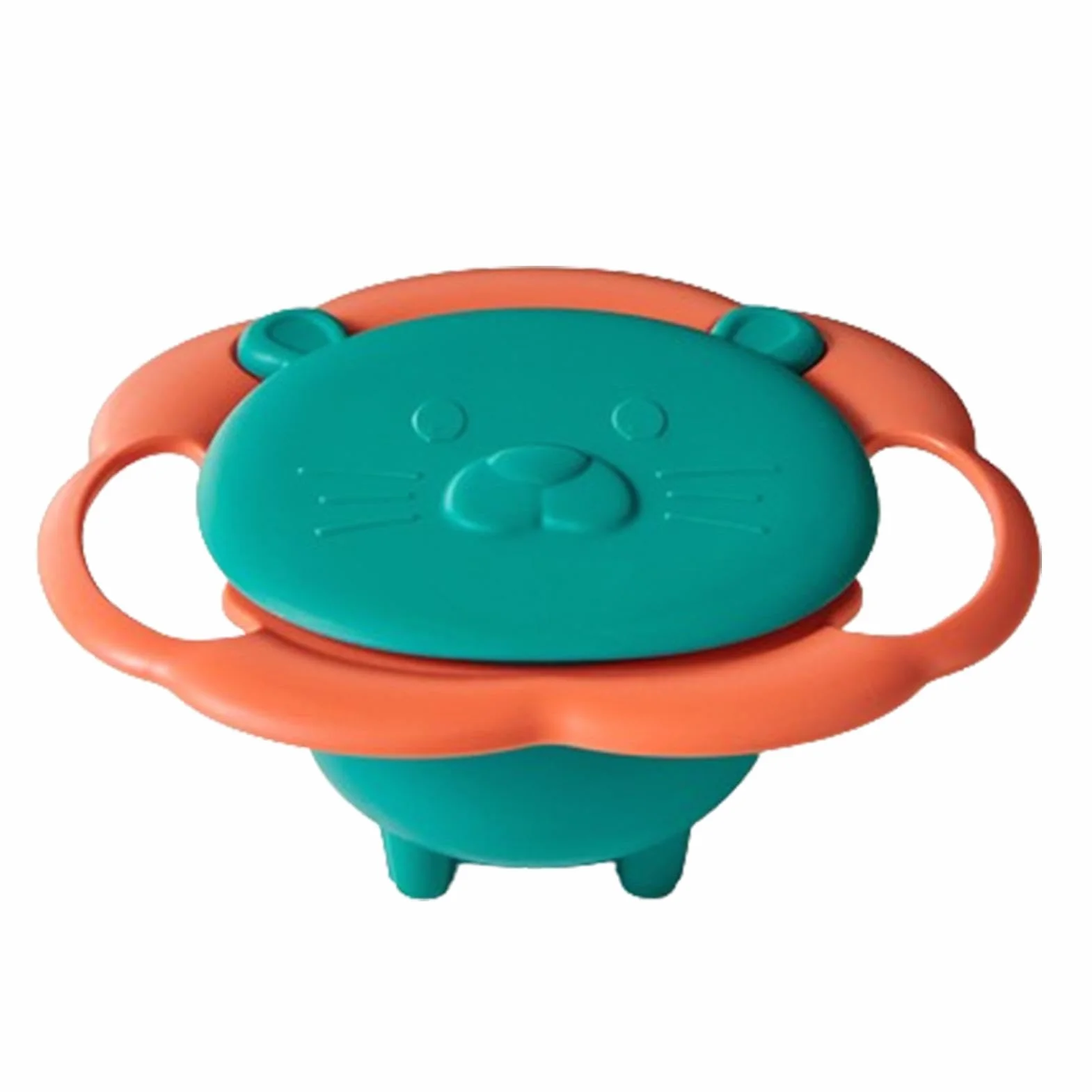 Anti Fall Bowl for Kids, Gyroscopic Smooth Bowl, Kids Anti Spill Bowl, Spill Proof Kids Bowl, Best Rotating Anti Spill Bowl Kids and 360 degree Gyroscopic Spill Proof Bowl for Children