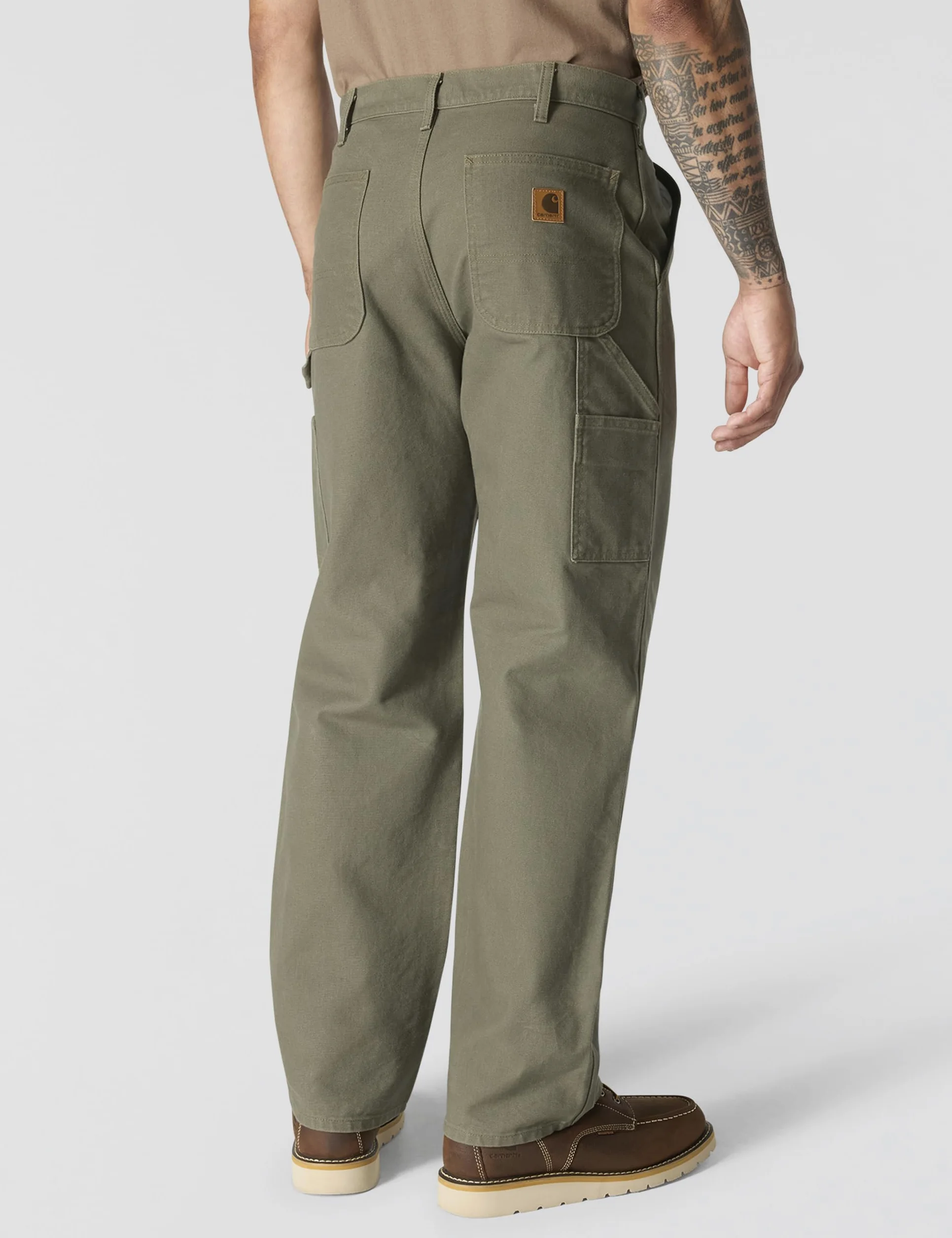 Carhartt Washed Duck Work Dungaree - Dżins Mężczyźni