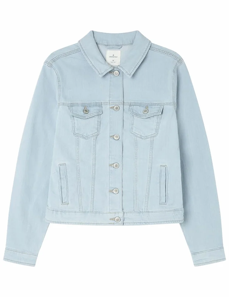 Springfield kurtka Kobiety 3.t.ap. Chaqueta Denim Bsc
