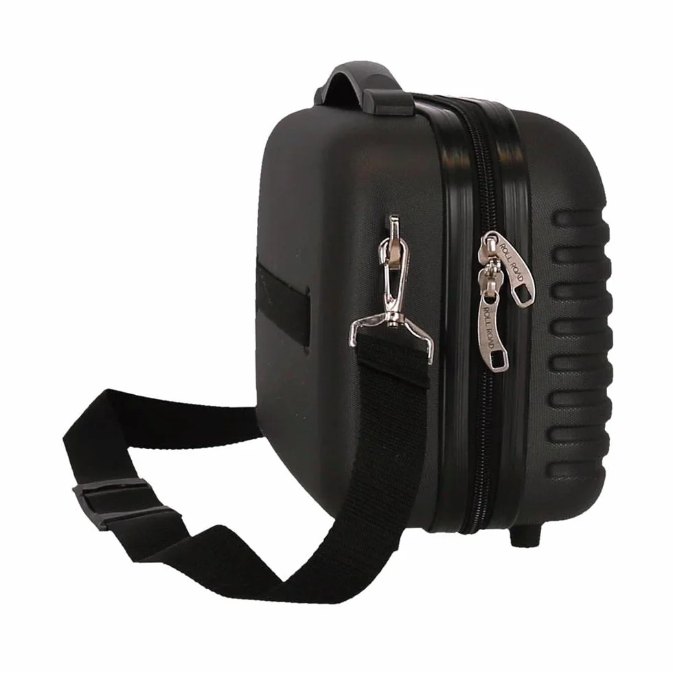Torba na przybory ABS Roll Road India, czarny, 29x21x15 cms, model