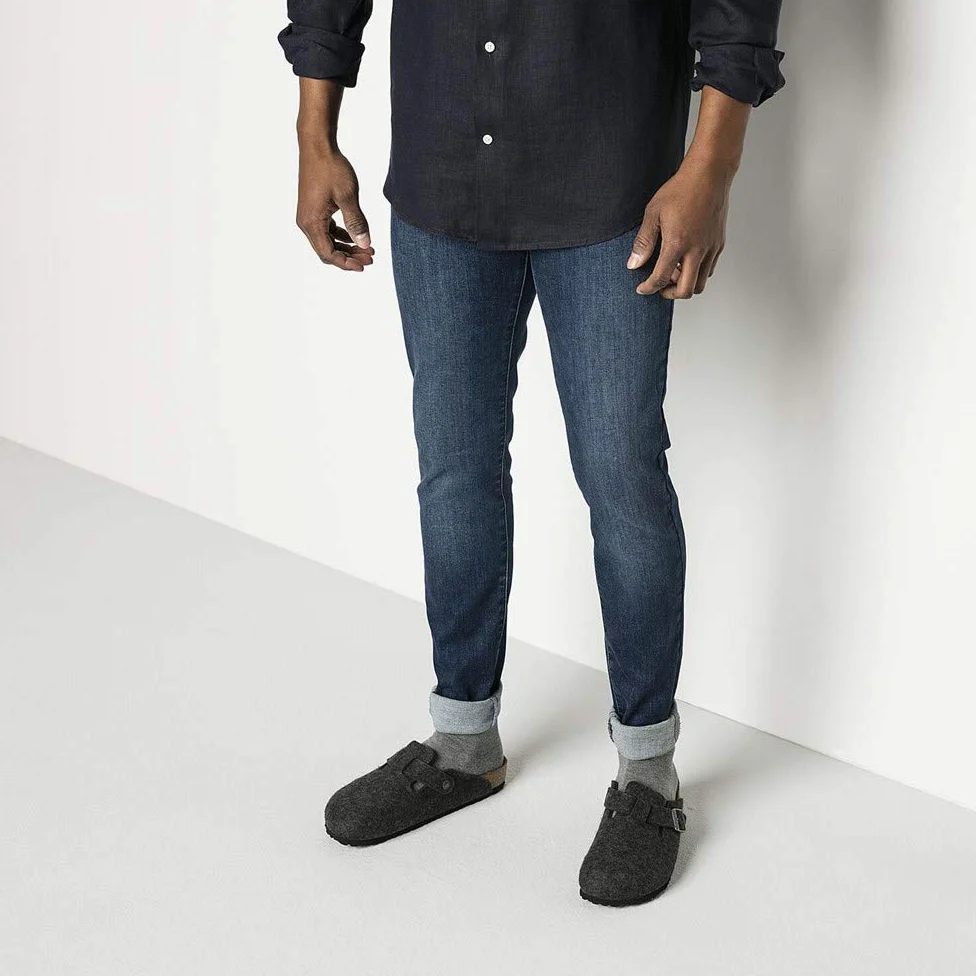 Birkenstock Boston Wool - Chodaki Dzieci uniseks