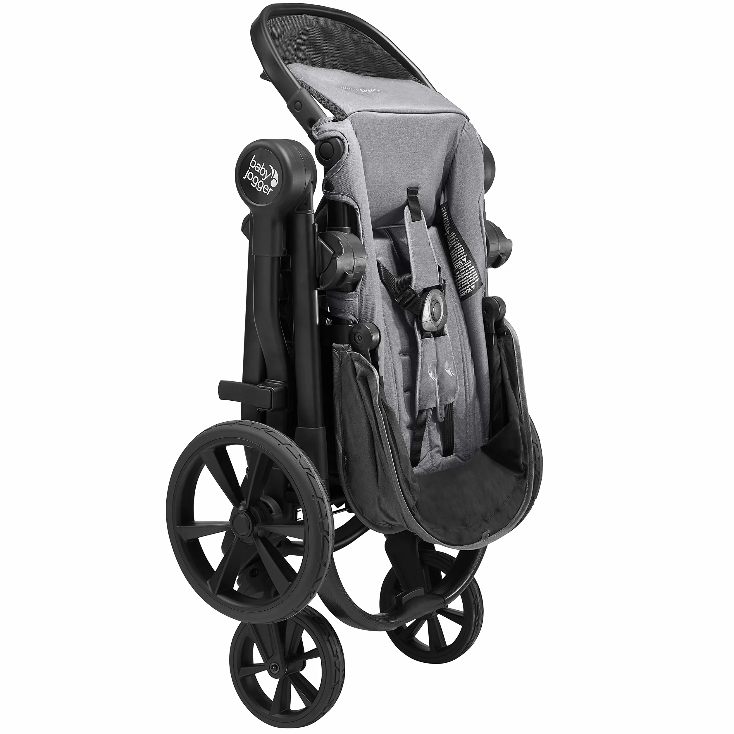 Baby Jogger City Select 2 modułowy wózek dla rodzeństwa, bliźniaków | lekki i kompaktowy wózek dziecięcy kombi | 28 kombinacji | Radiant Slate