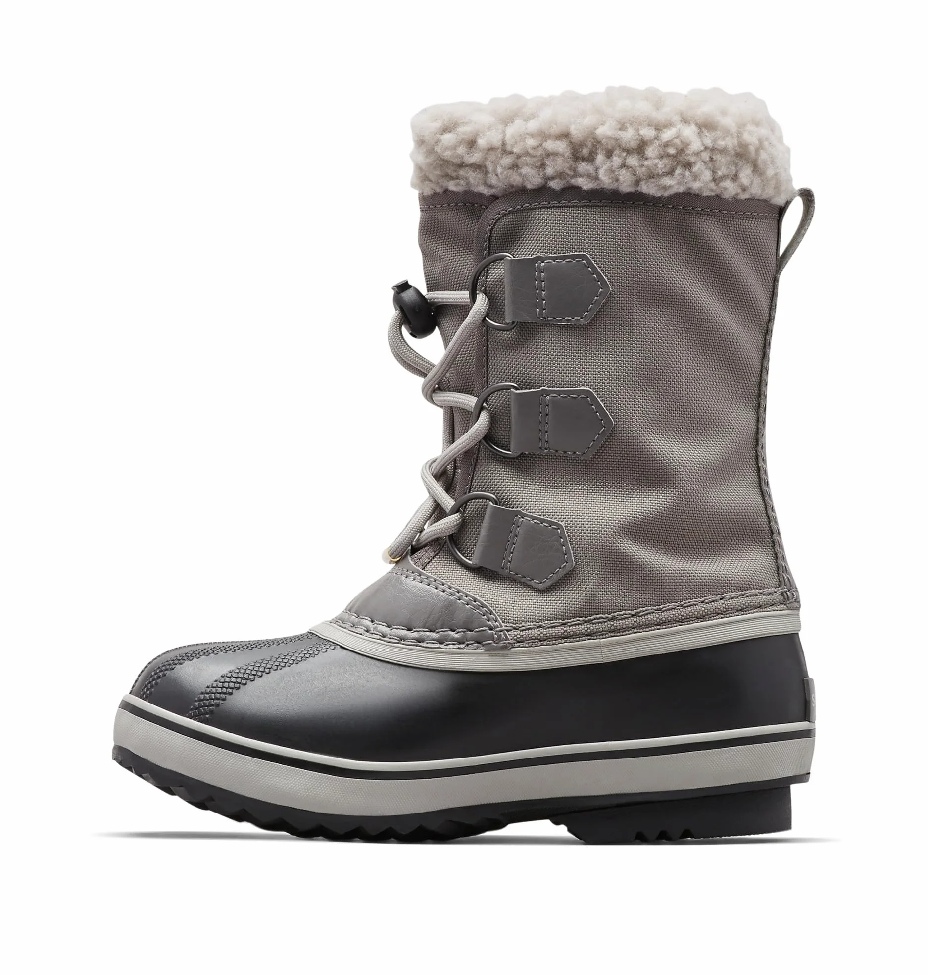 Sorel Yoot Pac Nylon WP Dziecięce śniegowce, szary (Quarry, Dove), 39 EU